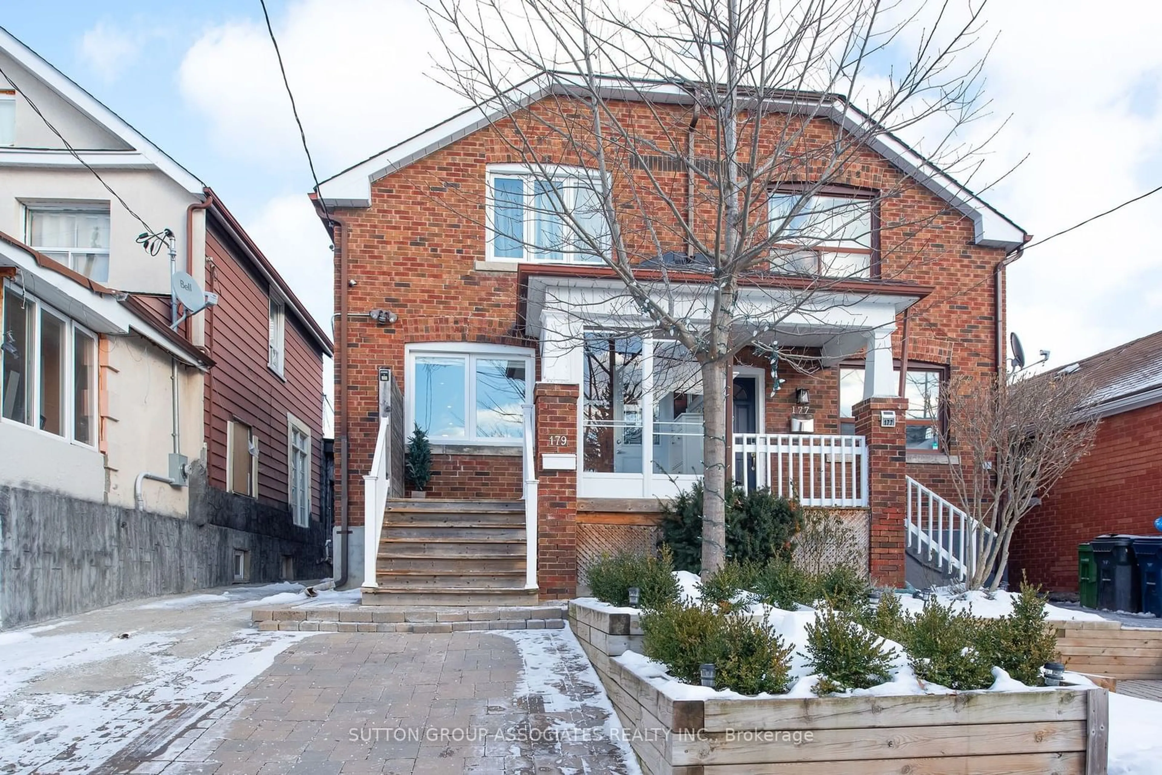 Home with brick exterior material, street for 179 Cedric Ave, Toronto Ontario M6C 3X7