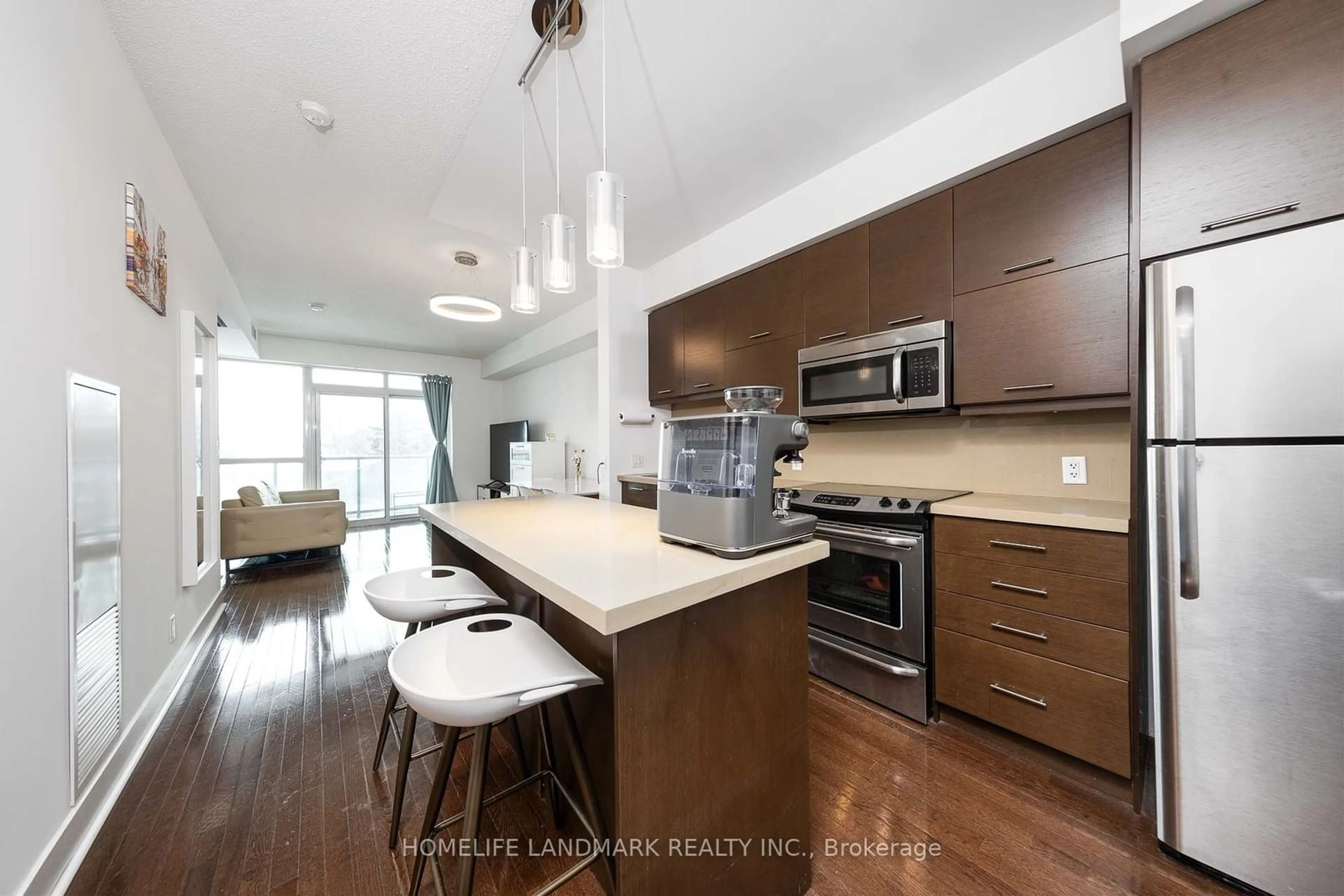 Open concept kitchen, unknown for 26 Norton Ave #504, Toronto Ontario M2N 0H6