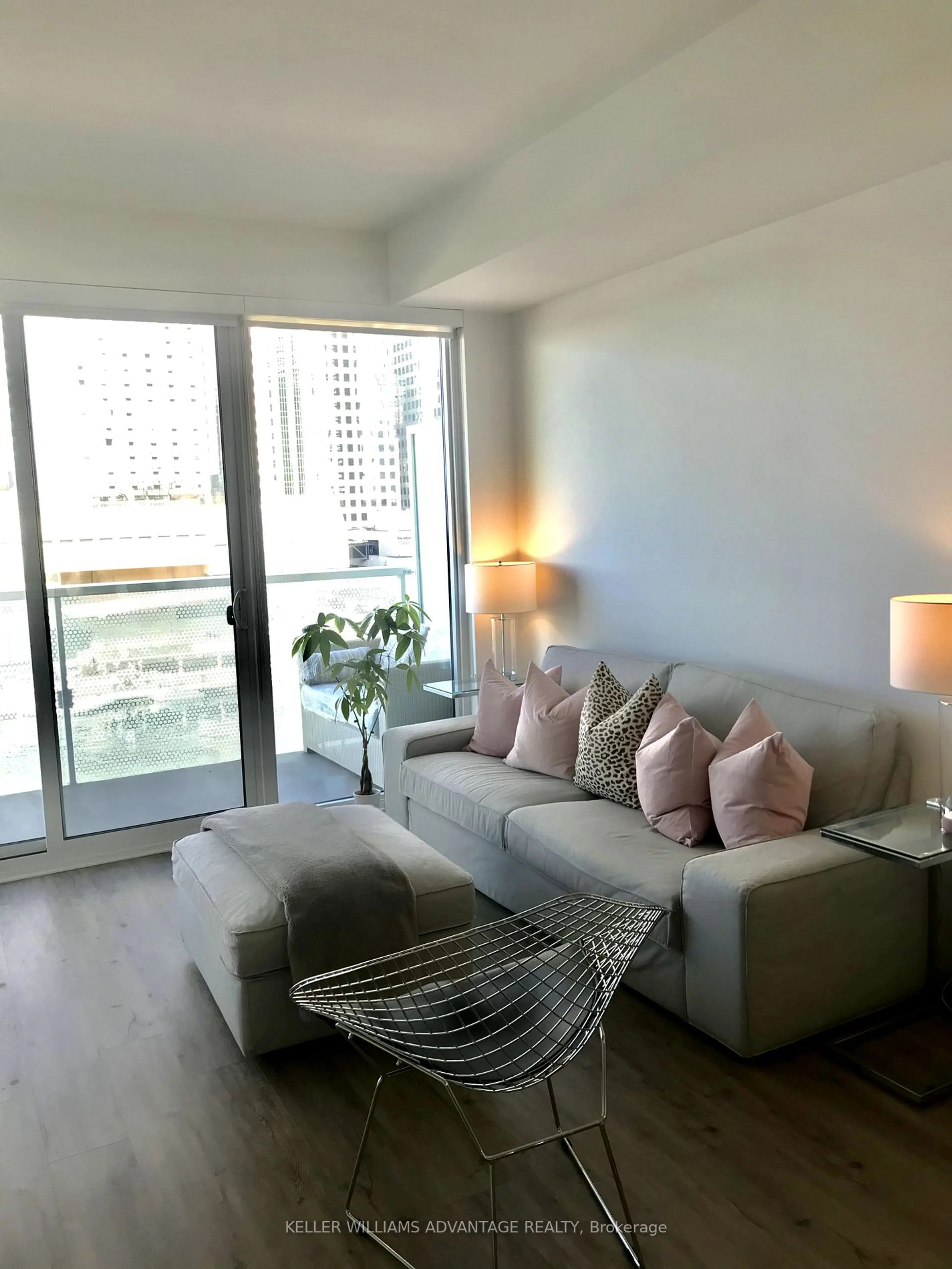 Living room with furniture, unknown for 15 Queens Quay #514, Toronto Ontario M4J 1Y1