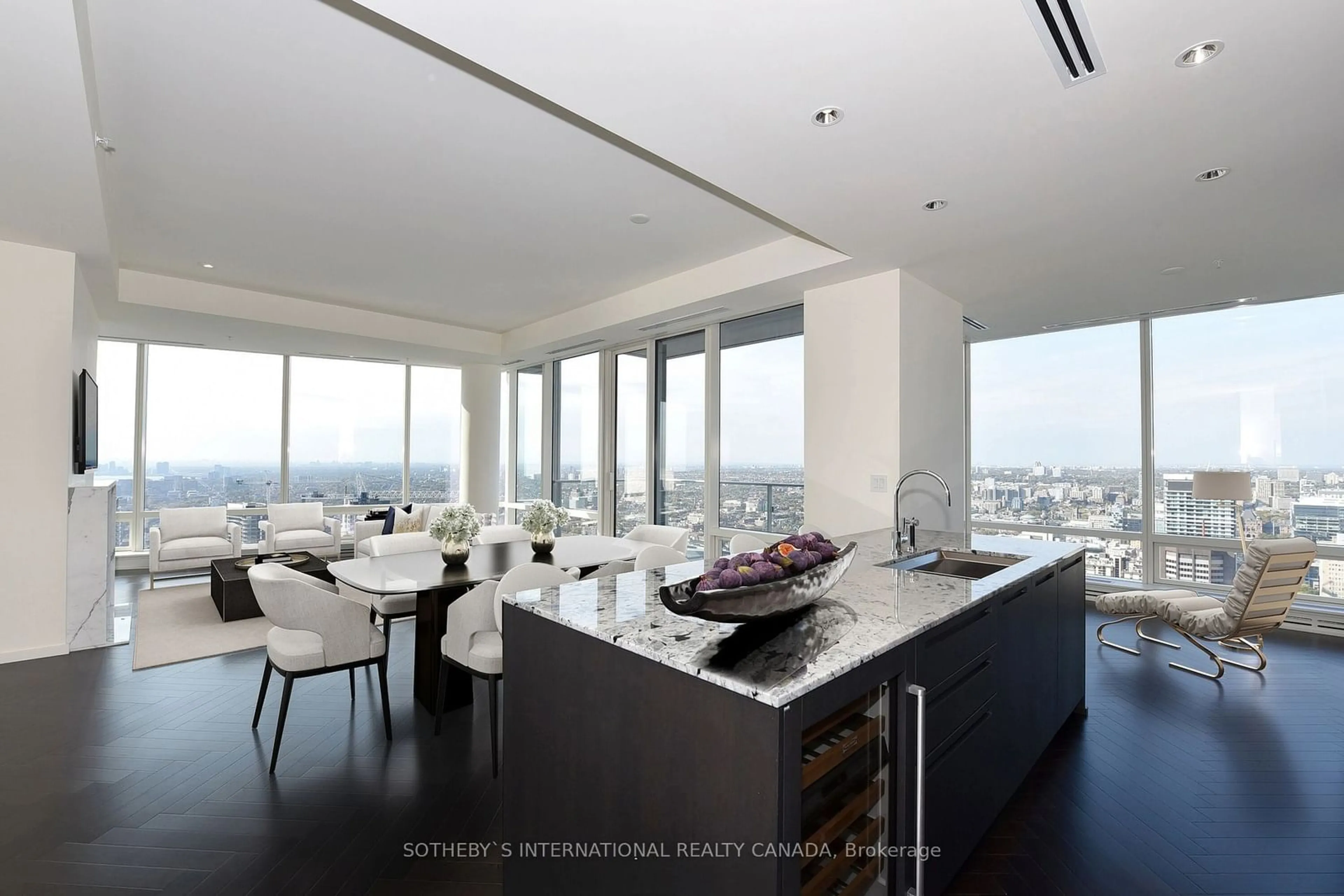 Contemporary kitchen, unknown for 180 University Ave #5303, Toronto Ontario M5H 0A2