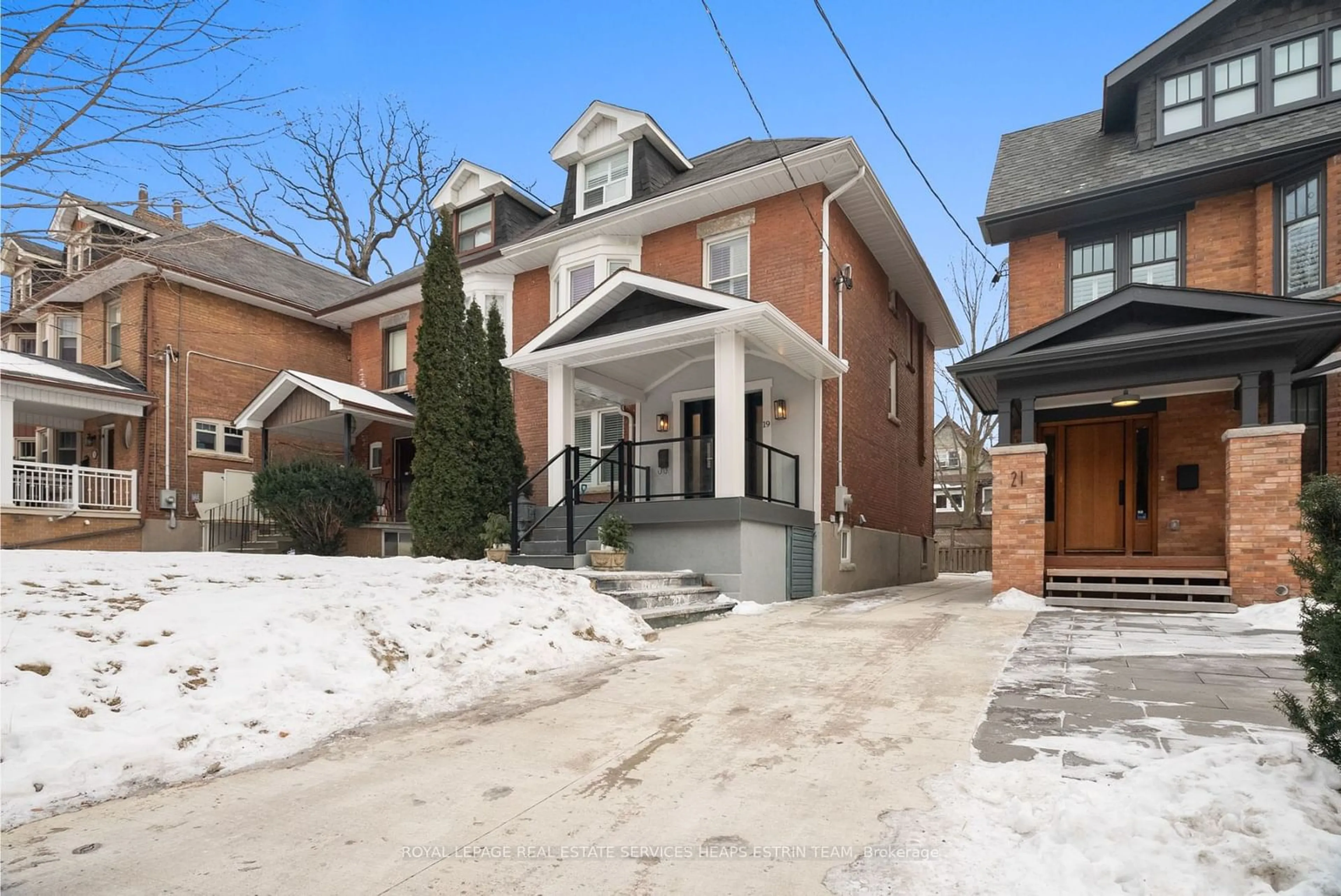 Home with brick exterior material, street for 19 Rosemount Ave, Toronto Ontario M6H 2M2