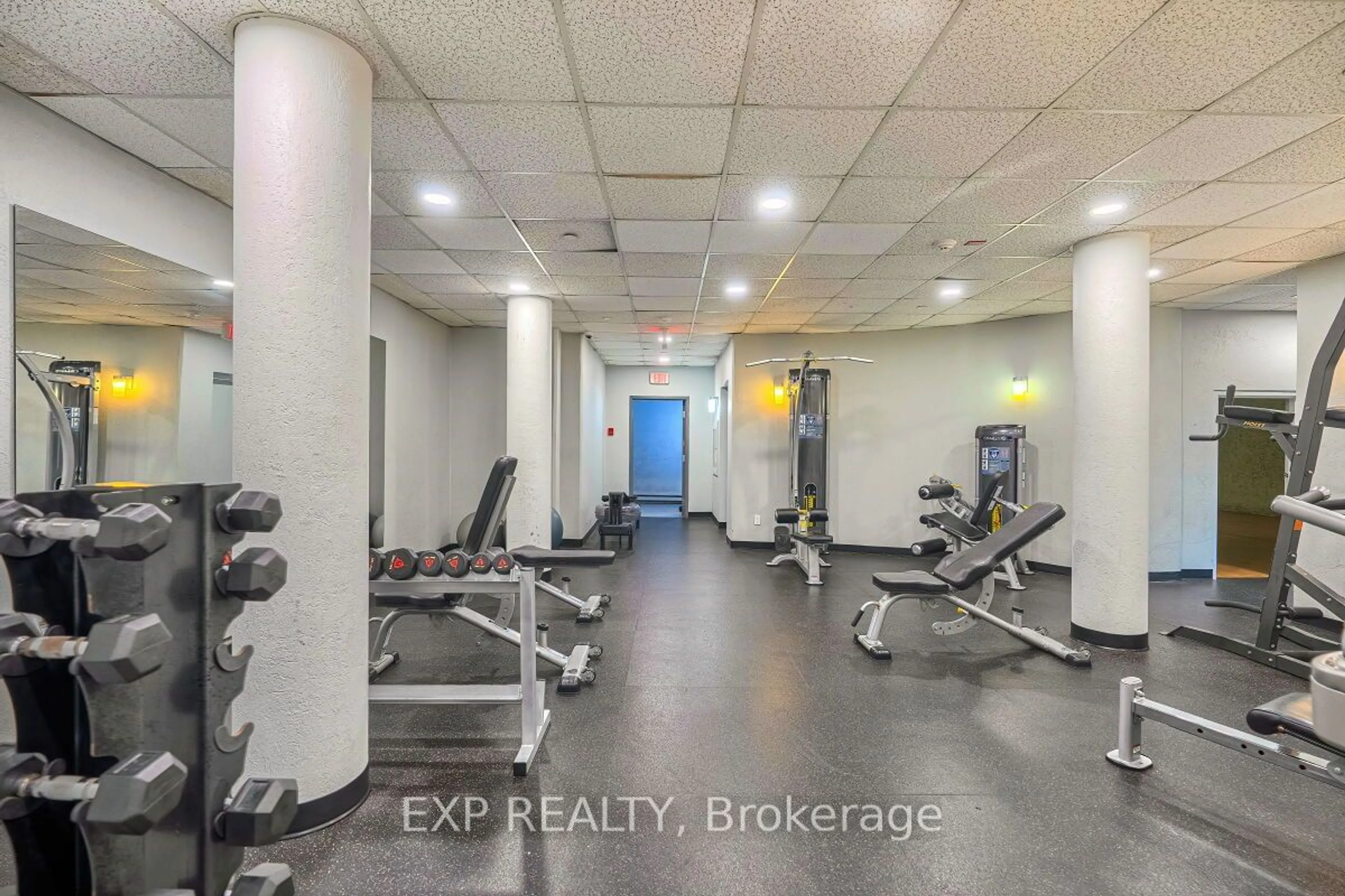 Gym or fitness room for 5765 Yonge St #Ph601, Toronto Ontario M2M 4H9