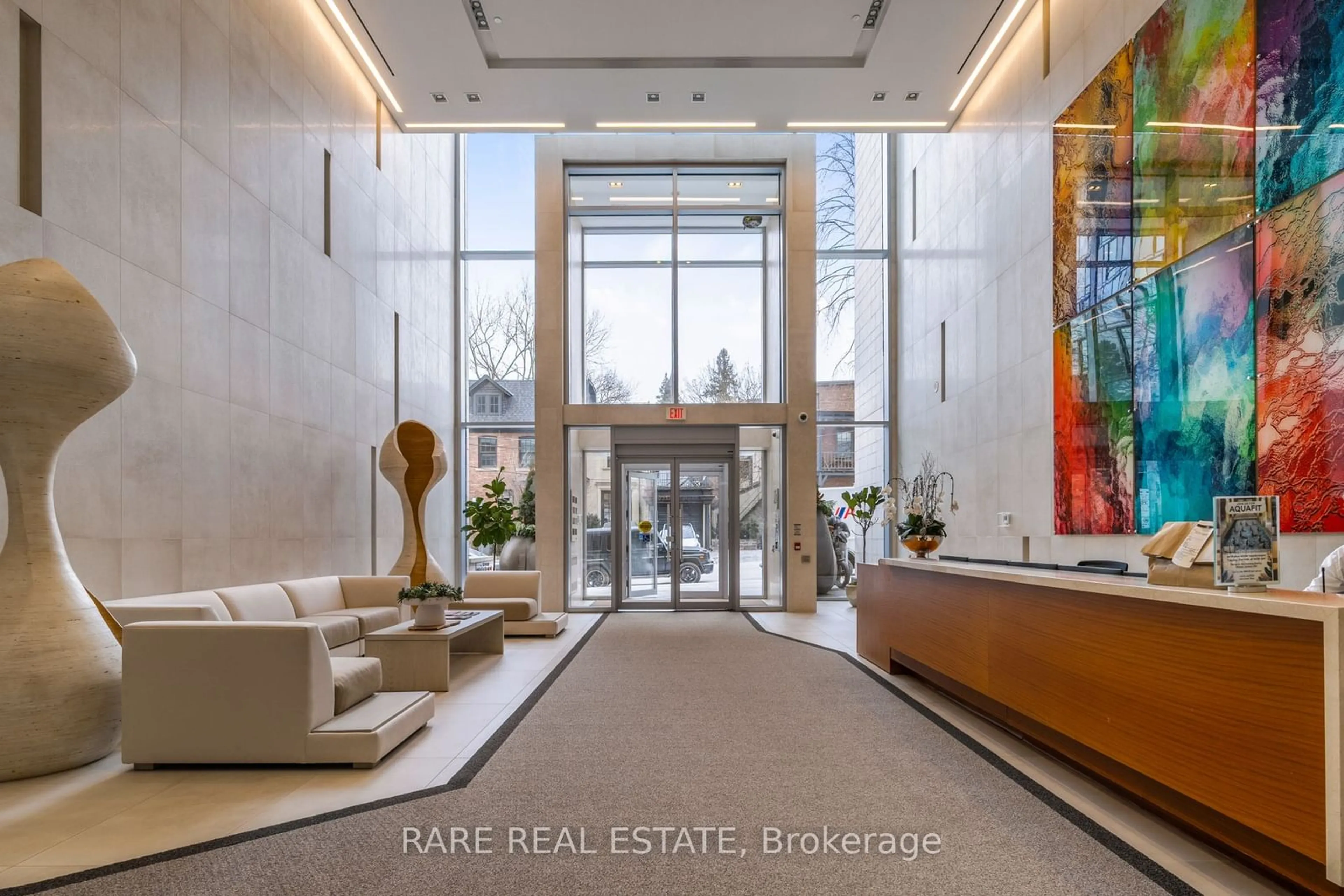 Lobby for 170 Avenue Rd #601, Toronto Ontario M5R 0A4