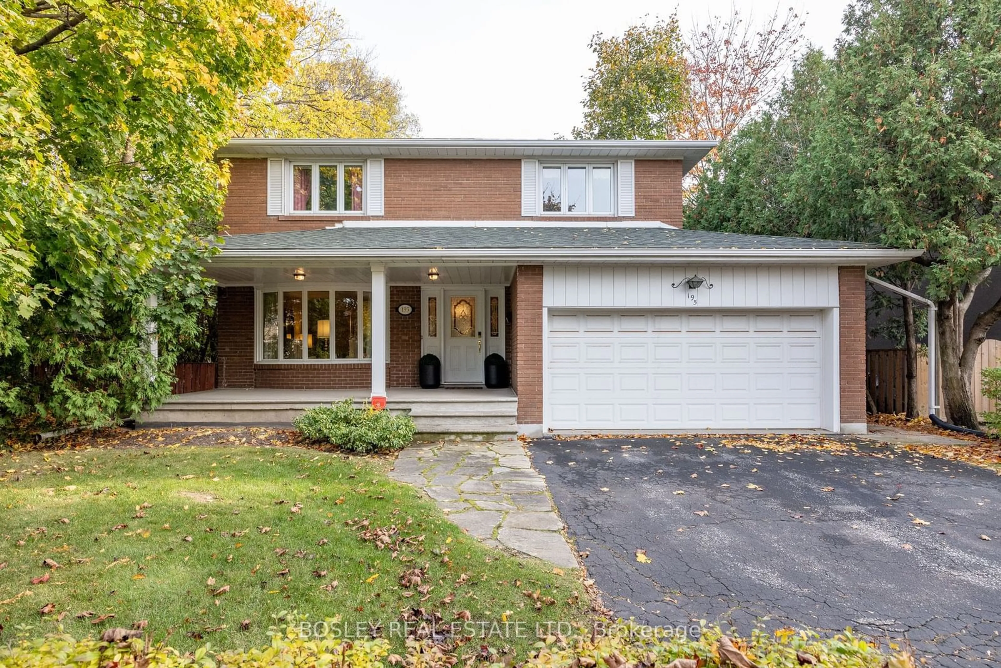 Home with brick exterior material, street for 195 Upper Canada Dr, Toronto Ontario M2P 1T2