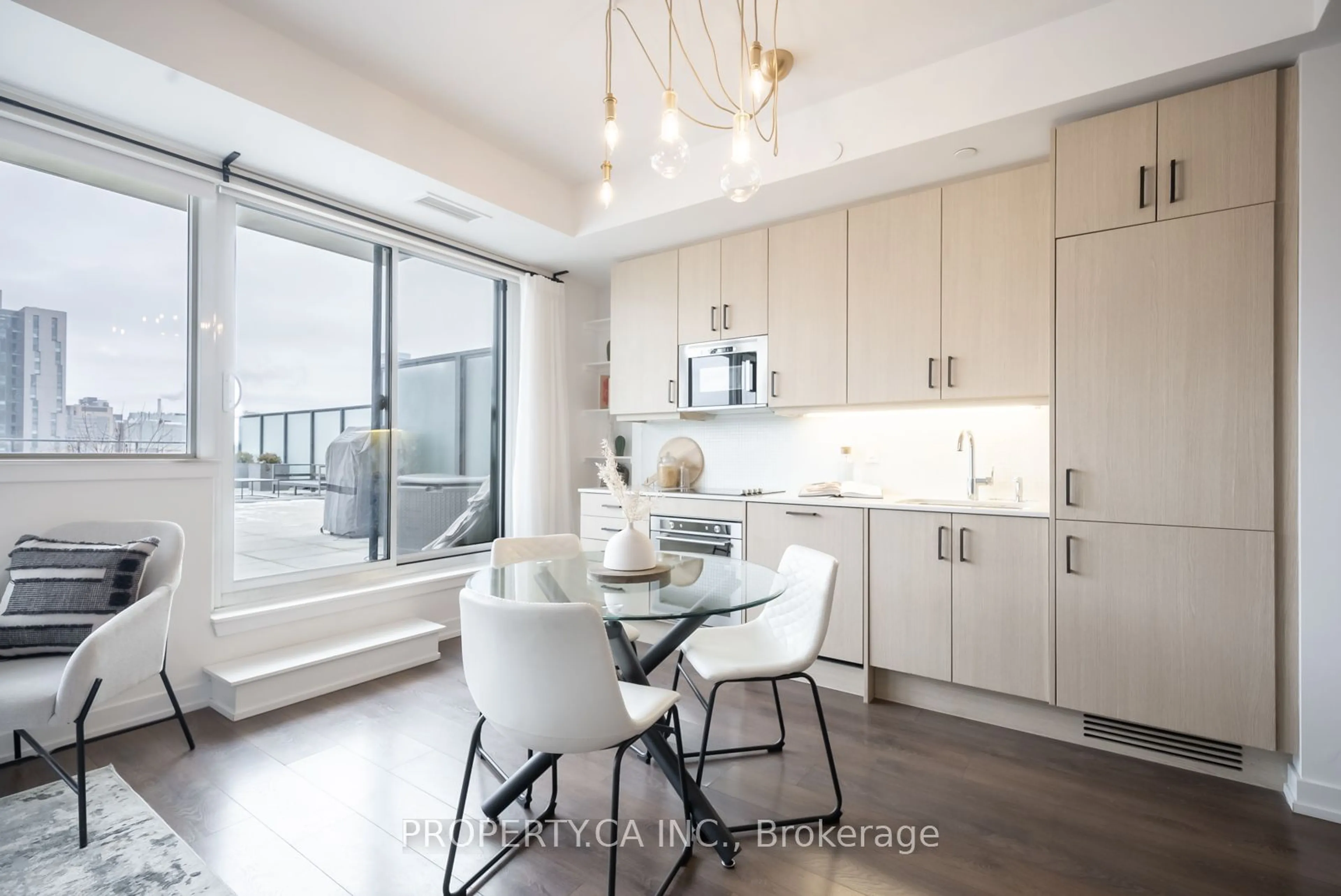 Open concept kitchen, unknown for 297 College St #1602, Toronto Ontario M5T 0C2