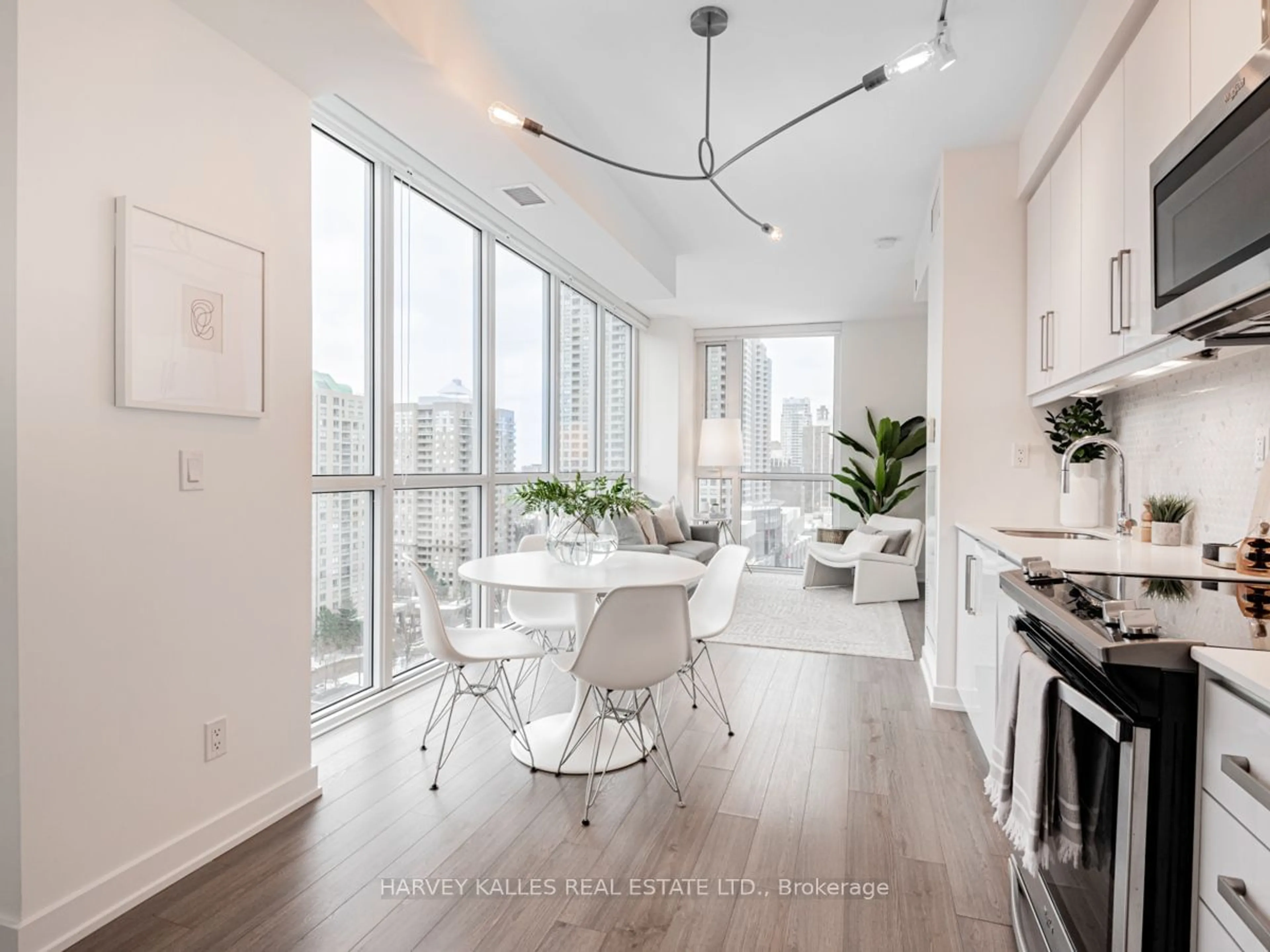 Open concept kitchen, unknown for 5180 Yonge St #1107, Toronto Ontario M2N 0K5