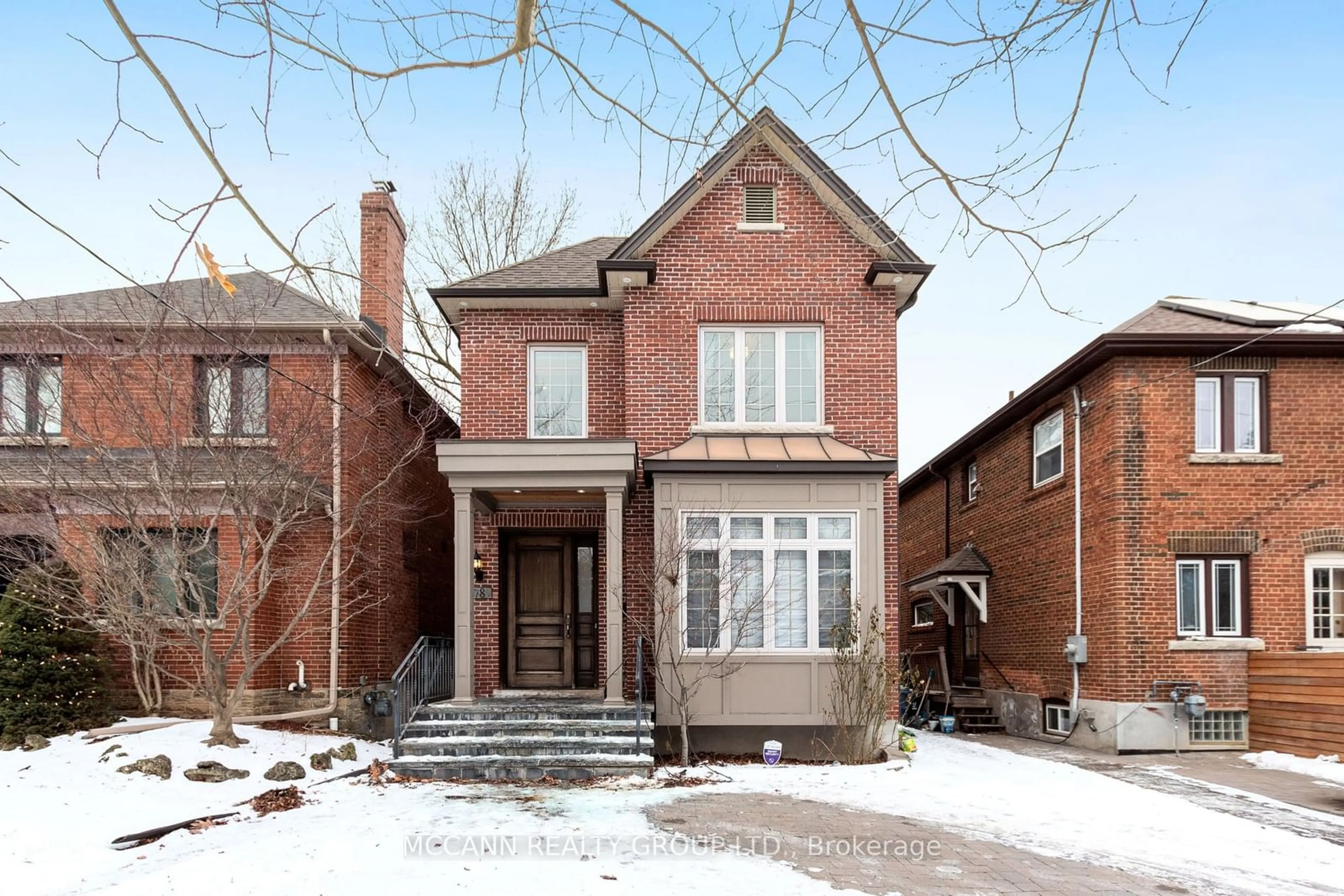 Home with brick exterior material, street for 78 Chudleigh Ave, Toronto Ontario M4R 1T3