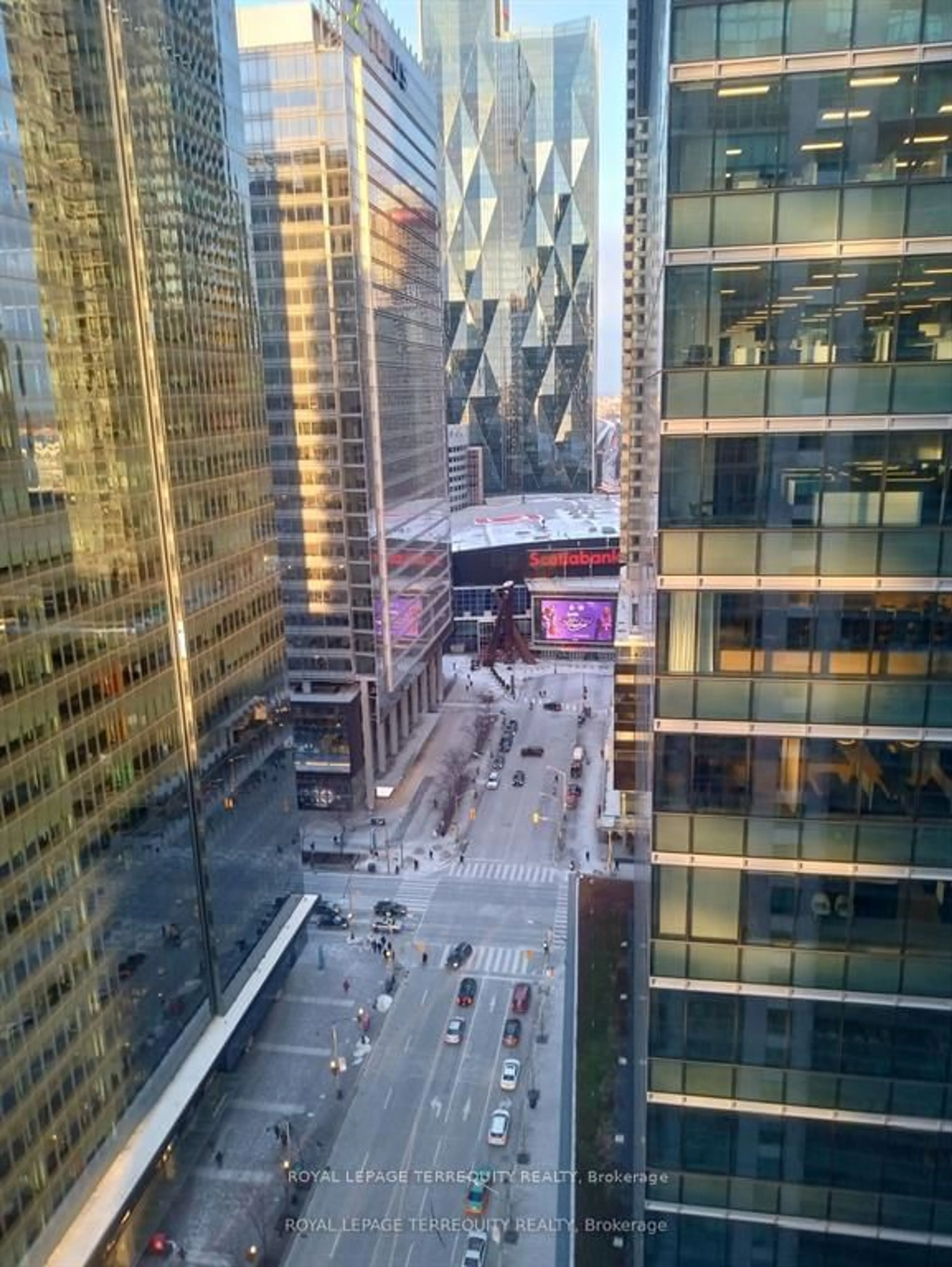 A pic from outside/outdoor area/front of a property/back of a property/a pic from drone, city buildings view from balcony for 30 Grand Trunk Cres #3006, Toronto Ontario M5J 3A4