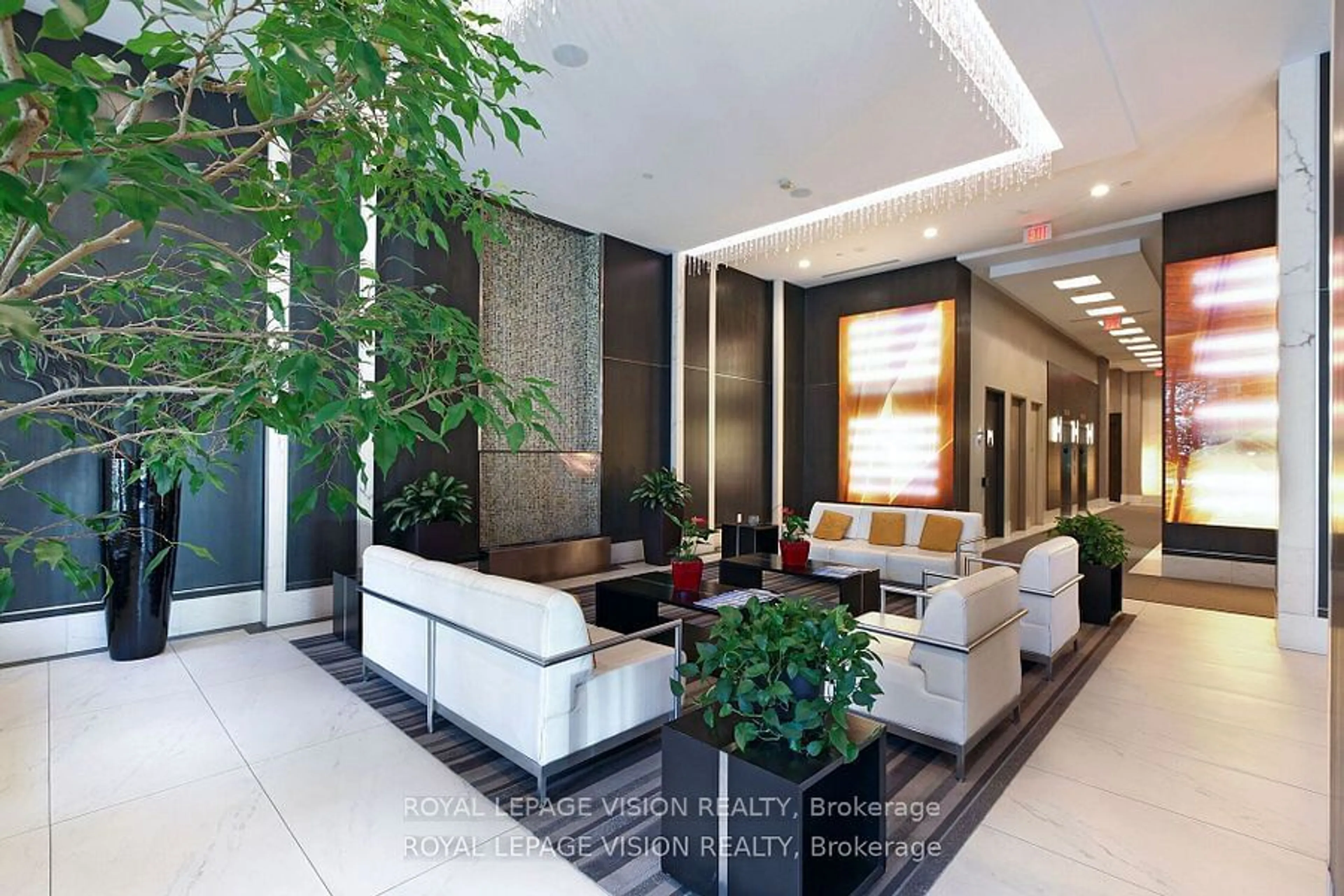 Lobby for 181 Wynford Dr #1906, Toronto Ontario M3C 0C6