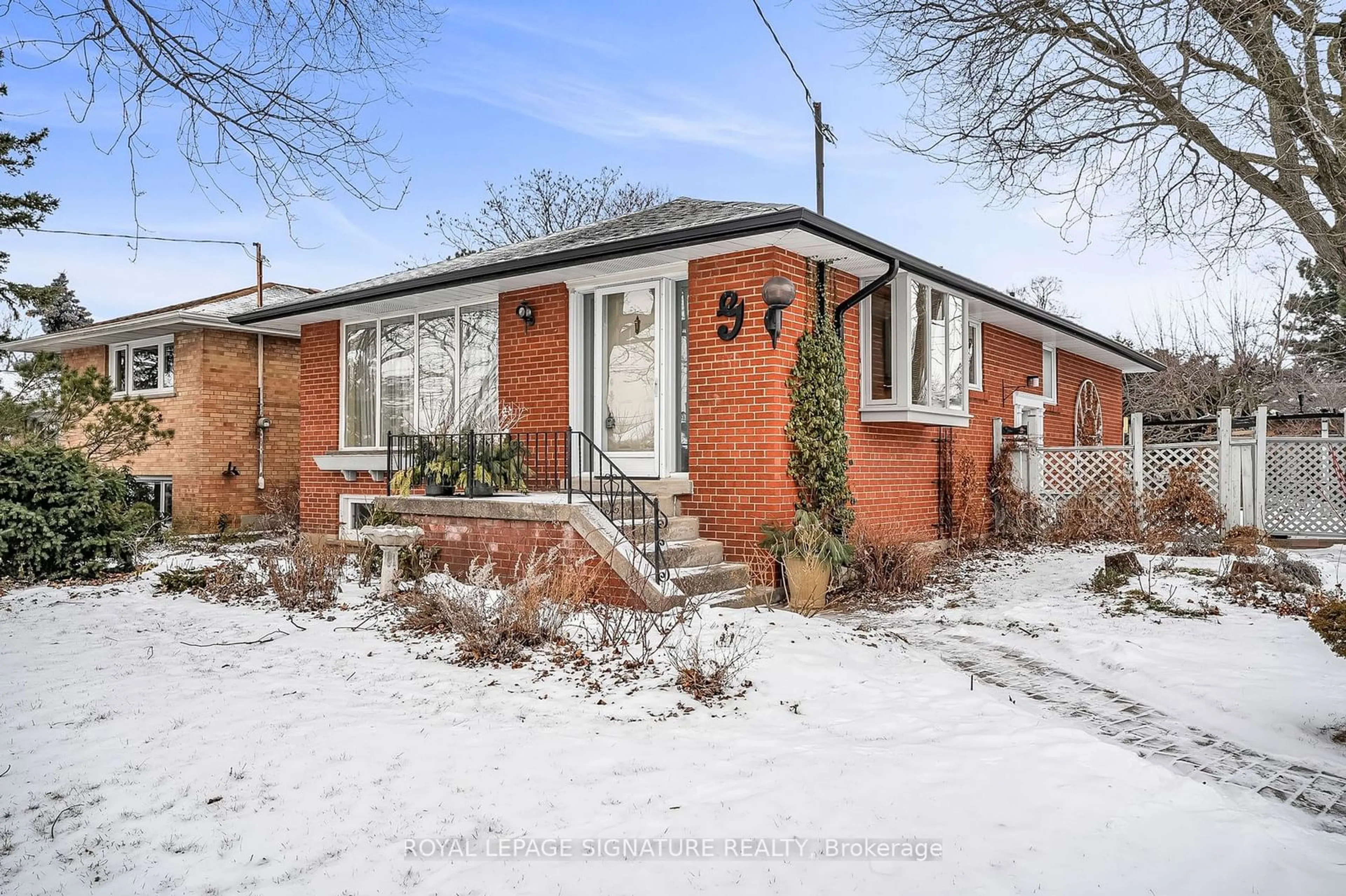 Home with brick exterior material, street for 90 Broadlands Blvd, Toronto Ontario M3A 1J7