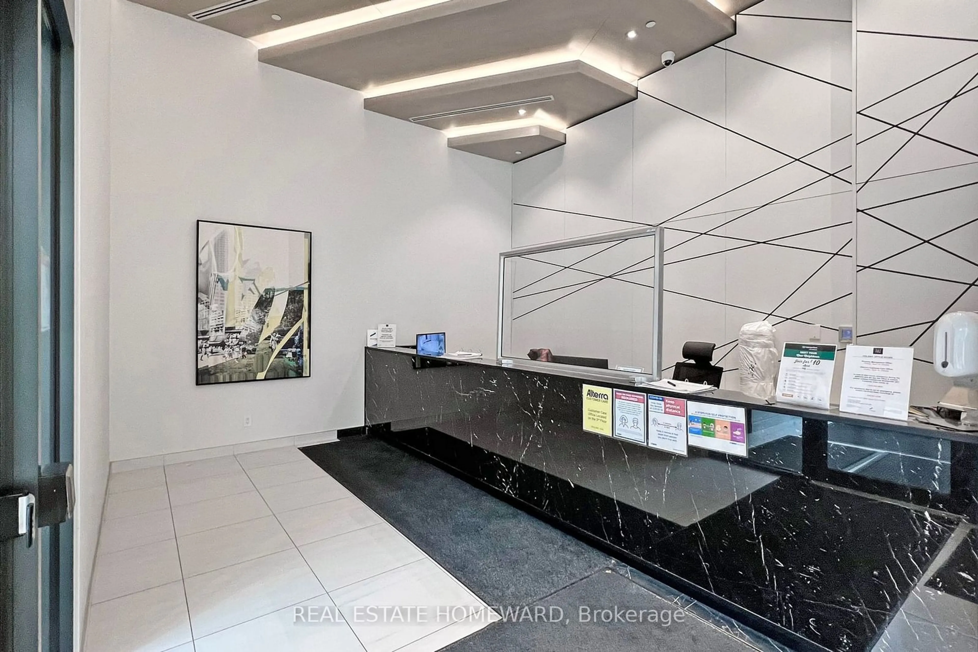 Lobby for 159 Wellesley St #1809, Toronto Ontario M4Y 0H5