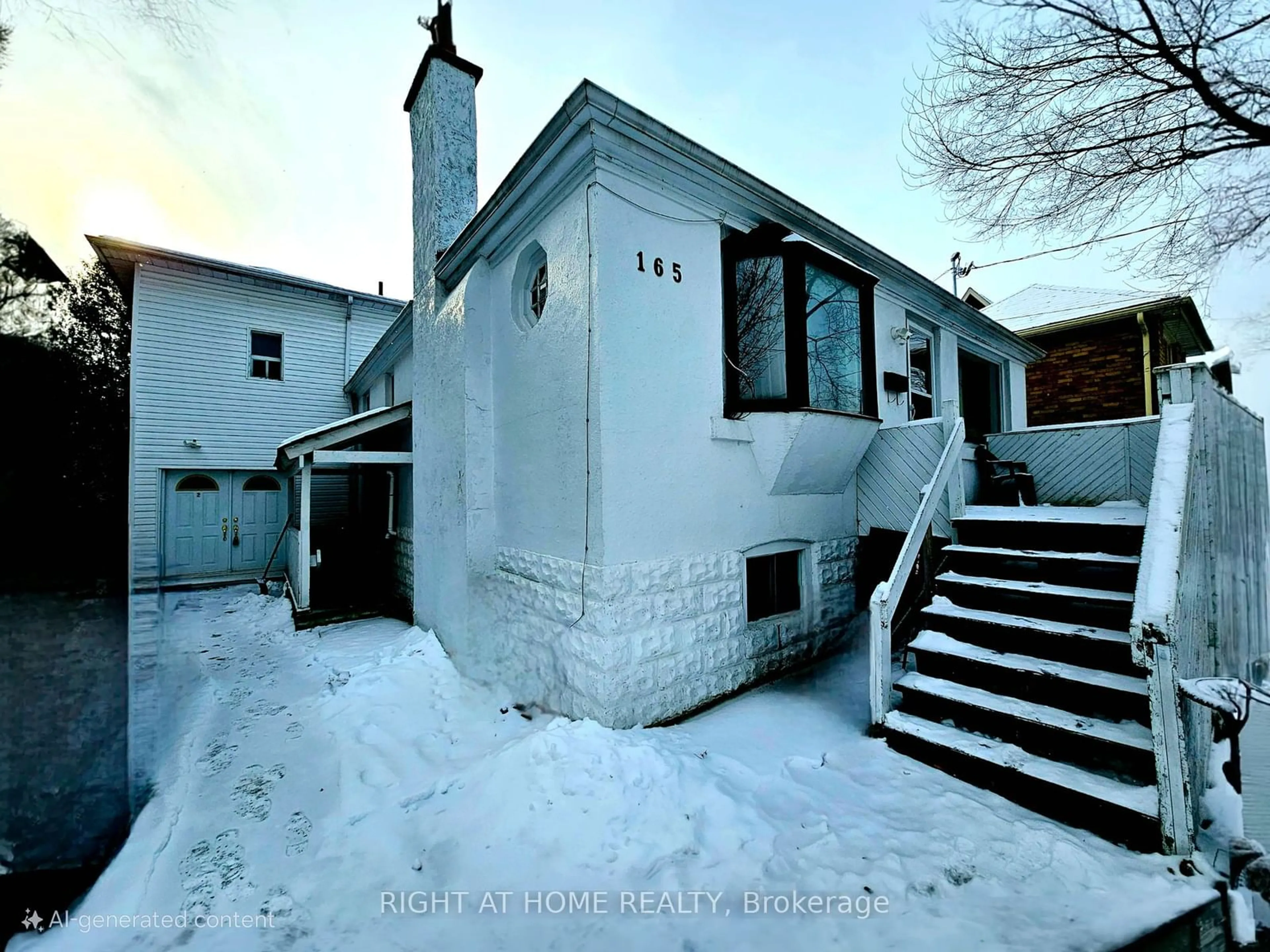 A pic from outside/outdoor area/front of a property/back of a property/a pic from drone, building for 165 Florence Ave, Toronto Ontario M2N 1G5