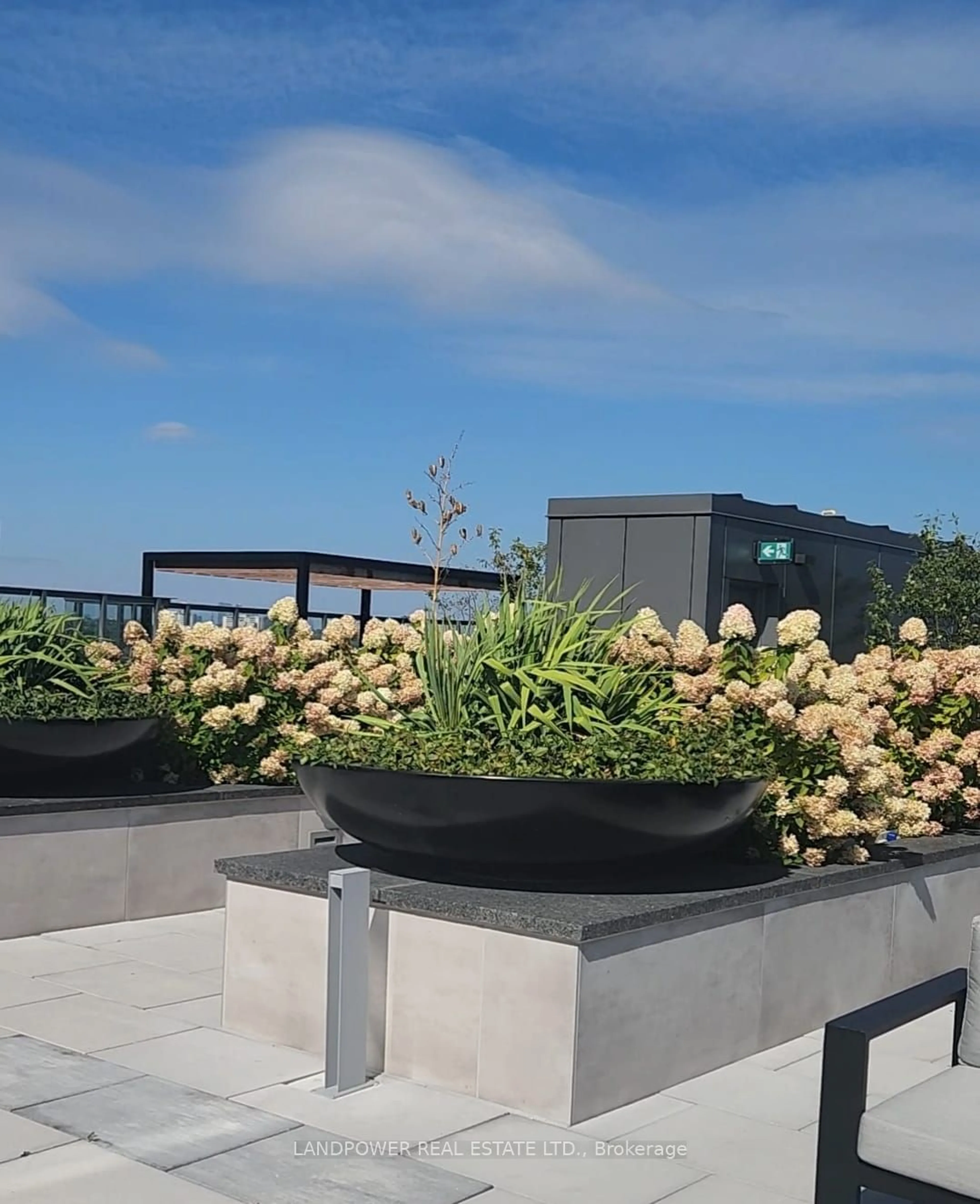 Patio, city buildings view from balcony for 25 Adra Grado Way #258, Toronto Ontario M2J 0H6