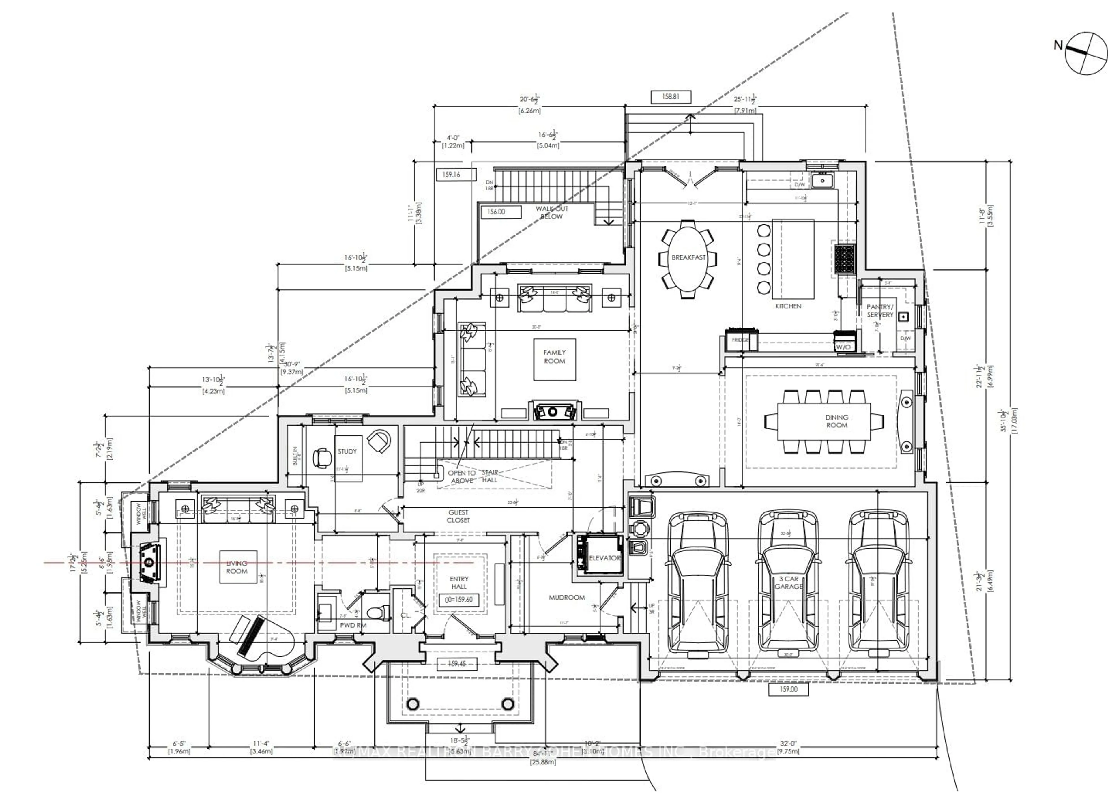 Floor plan for 2527 Bayview Ave, Toronto Ontario M2L 1N9