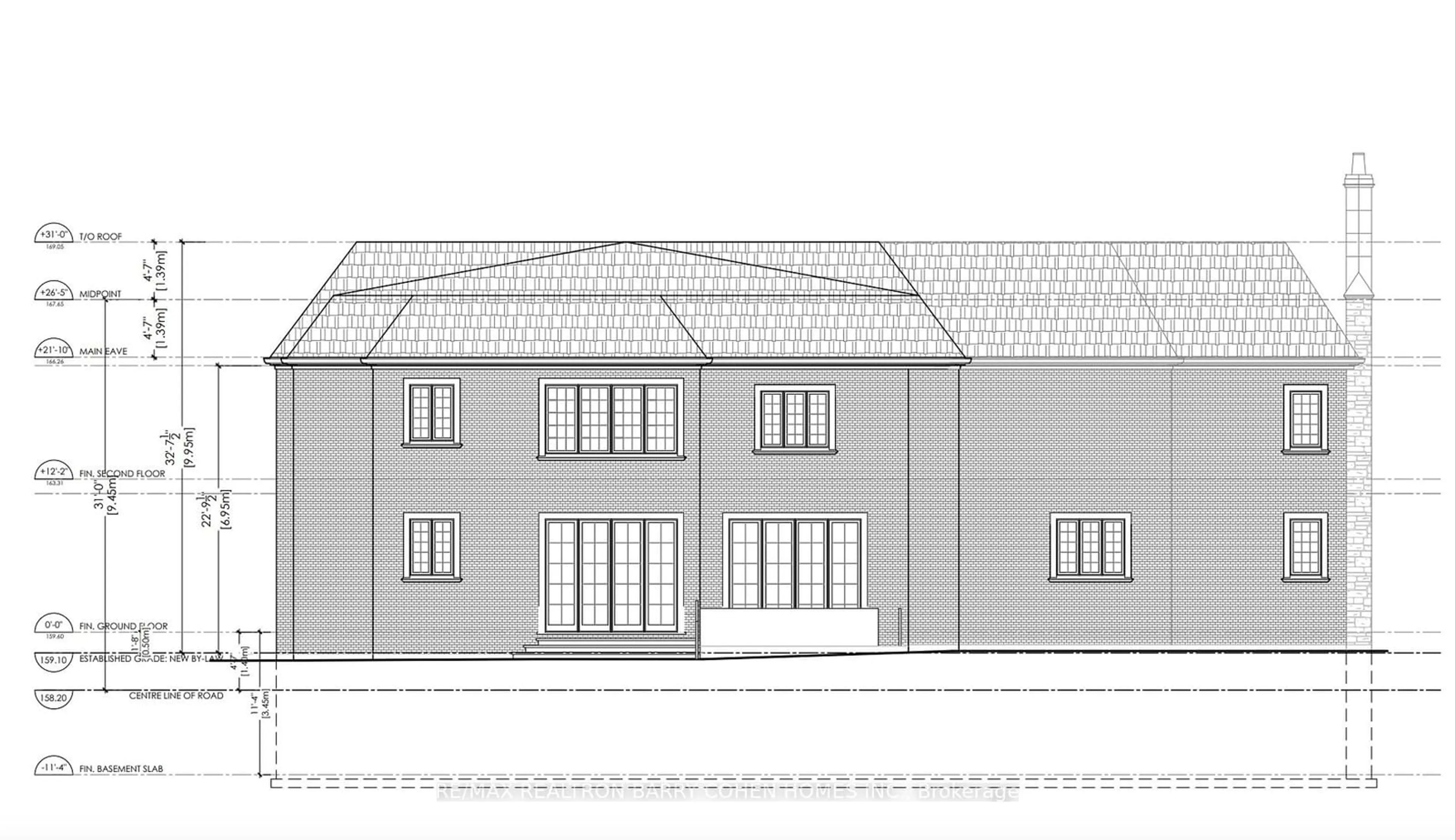 Floor plan for 2527 Bayview Ave, Toronto Ontario M2L 1N9