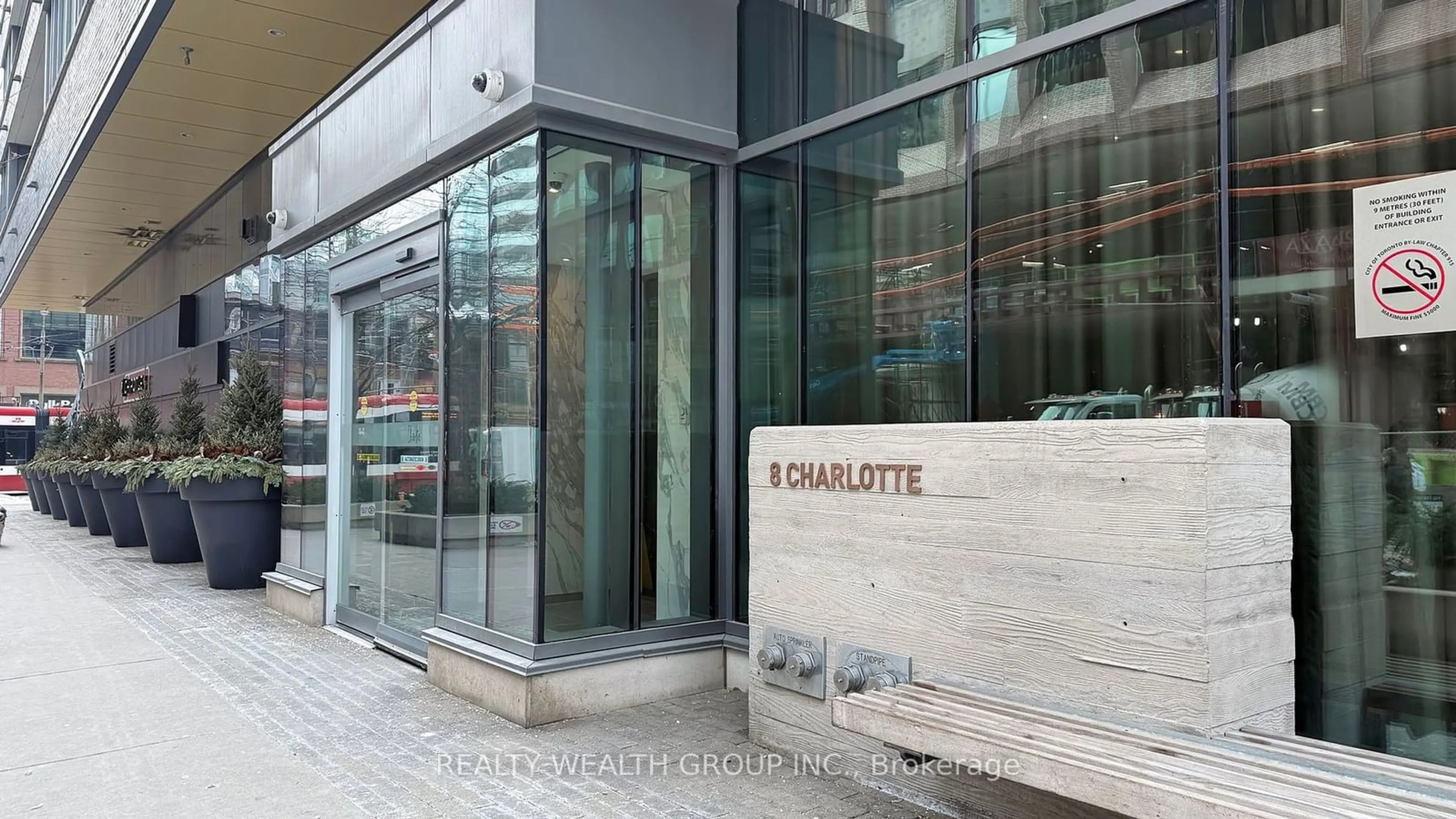 Lobby for 8 Charlotte St #2709, Toronto Ontario M5V 0K4