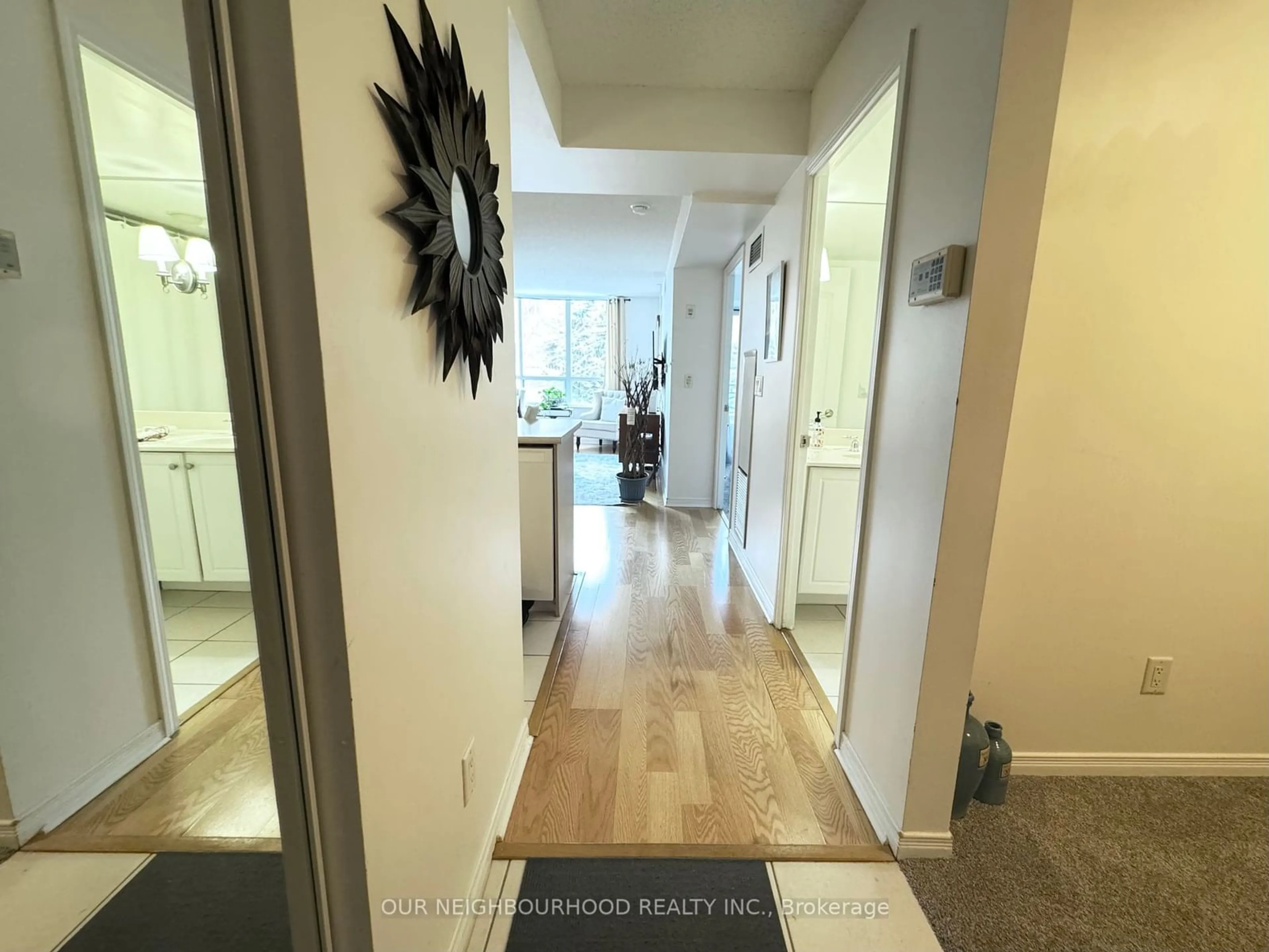 Indoor entryway for 205 The Donway W #320, Toronto Ontario M3B 3S5