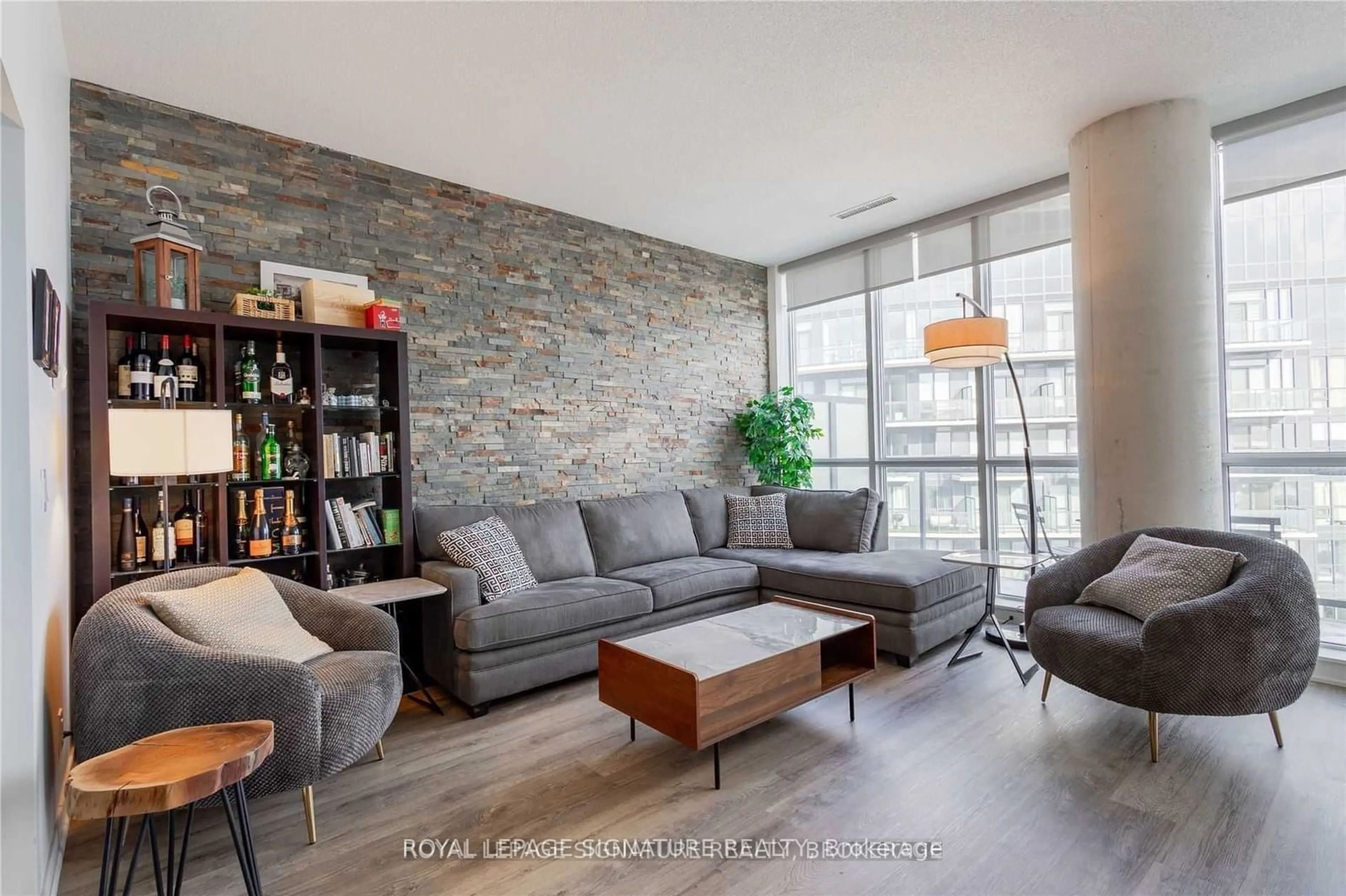 Living room with furniture, unknown for 51 East Liberty St #Ph07, Toronto Ontario M6K 3P8