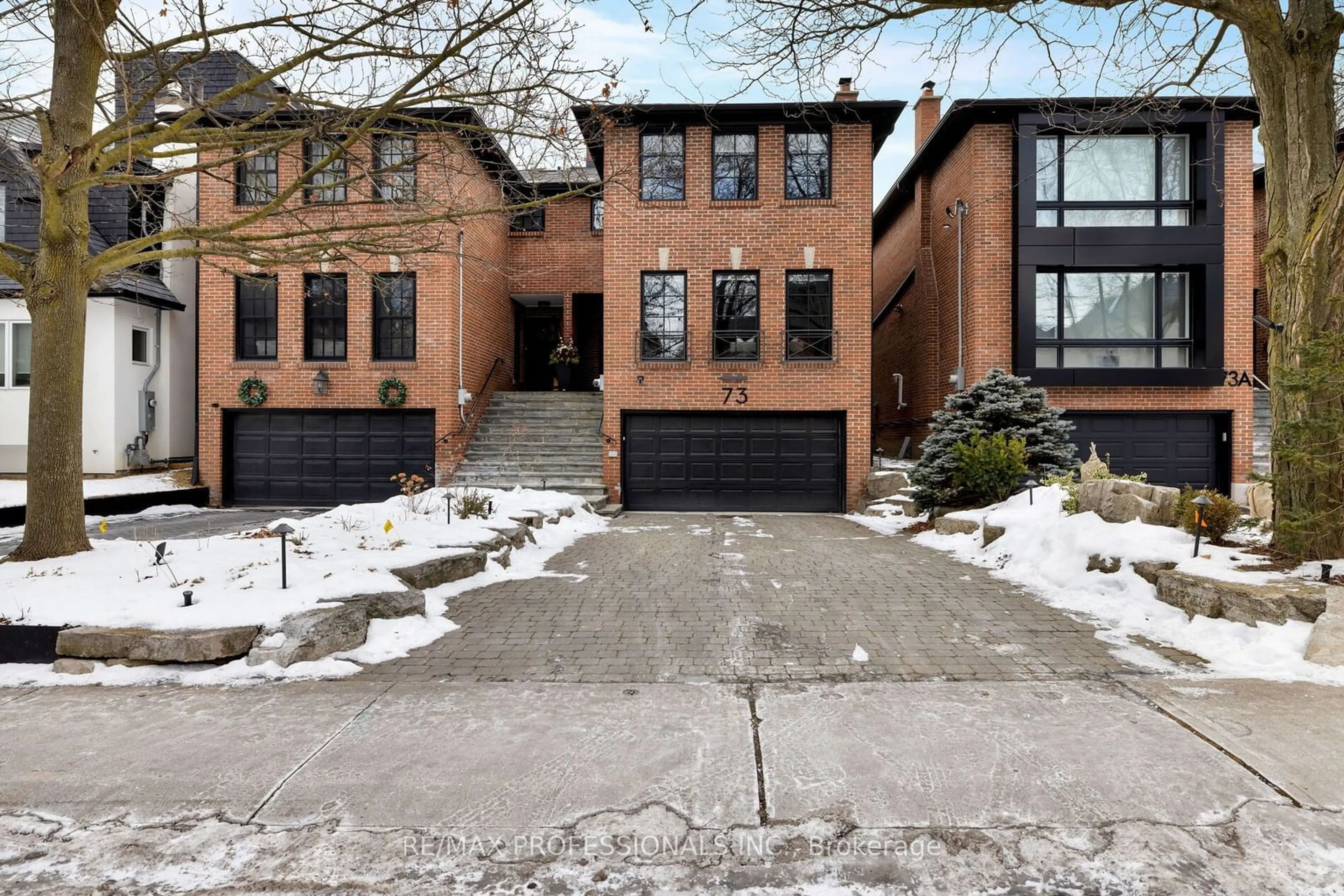 Home with brick exterior material, street for 73 Gormley Ave, Toronto Ontario M4V 1Y9