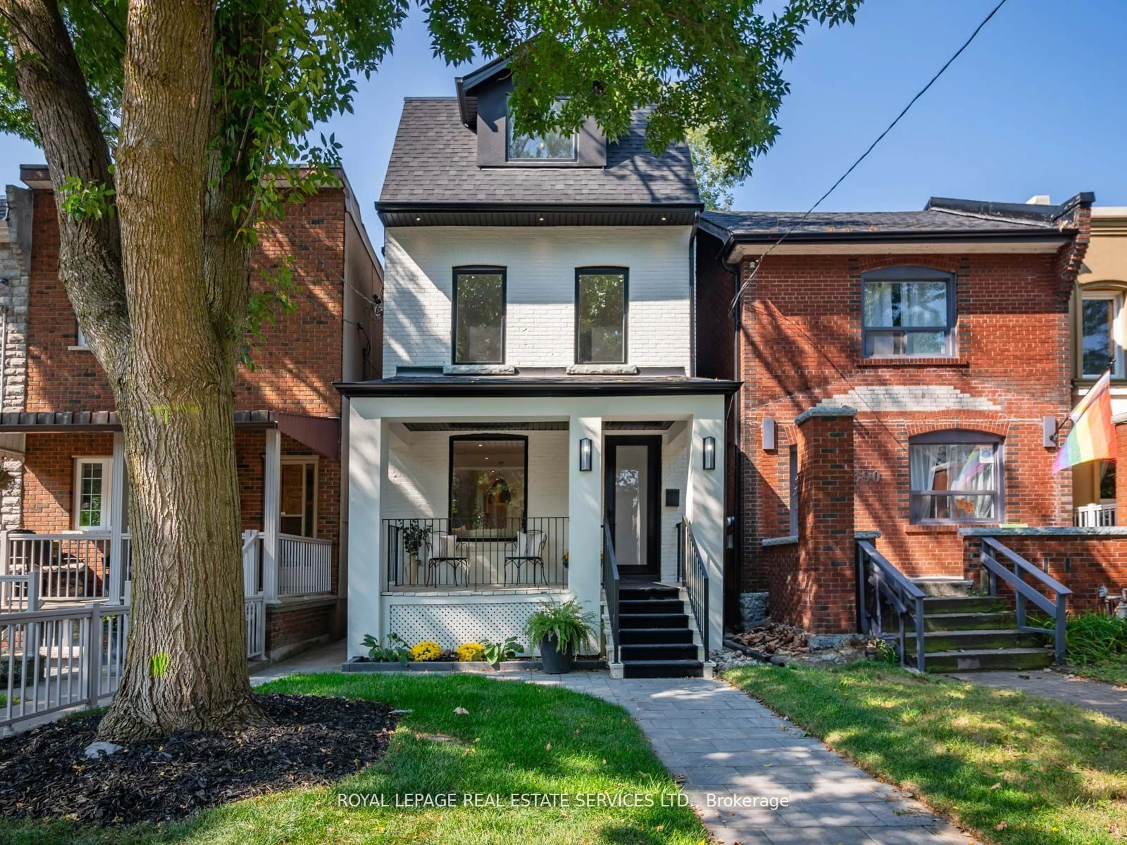 Home with brick exterior material, street for 388 St Clarens Ave, Toronto Ontario M6H 3W3