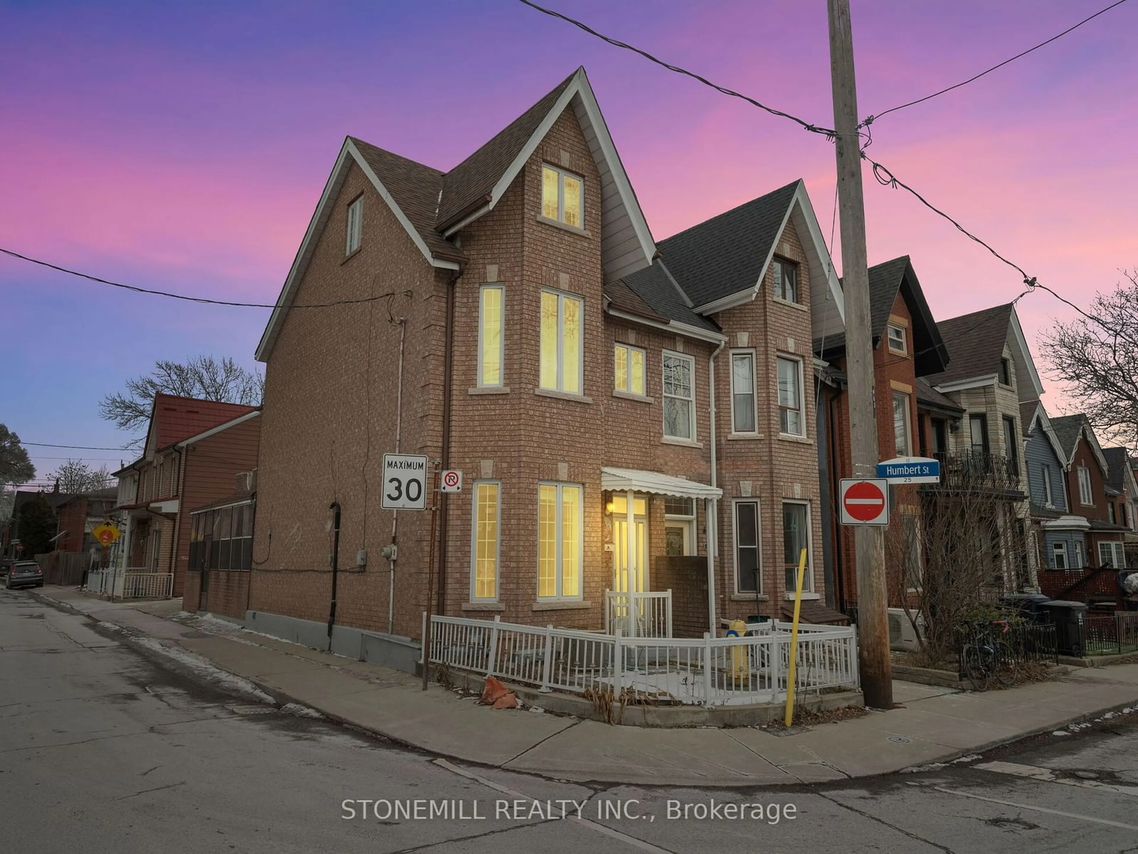 Home with brick exterior material, street for 63 Fennings St, Toronto Ontario M6J 3B9