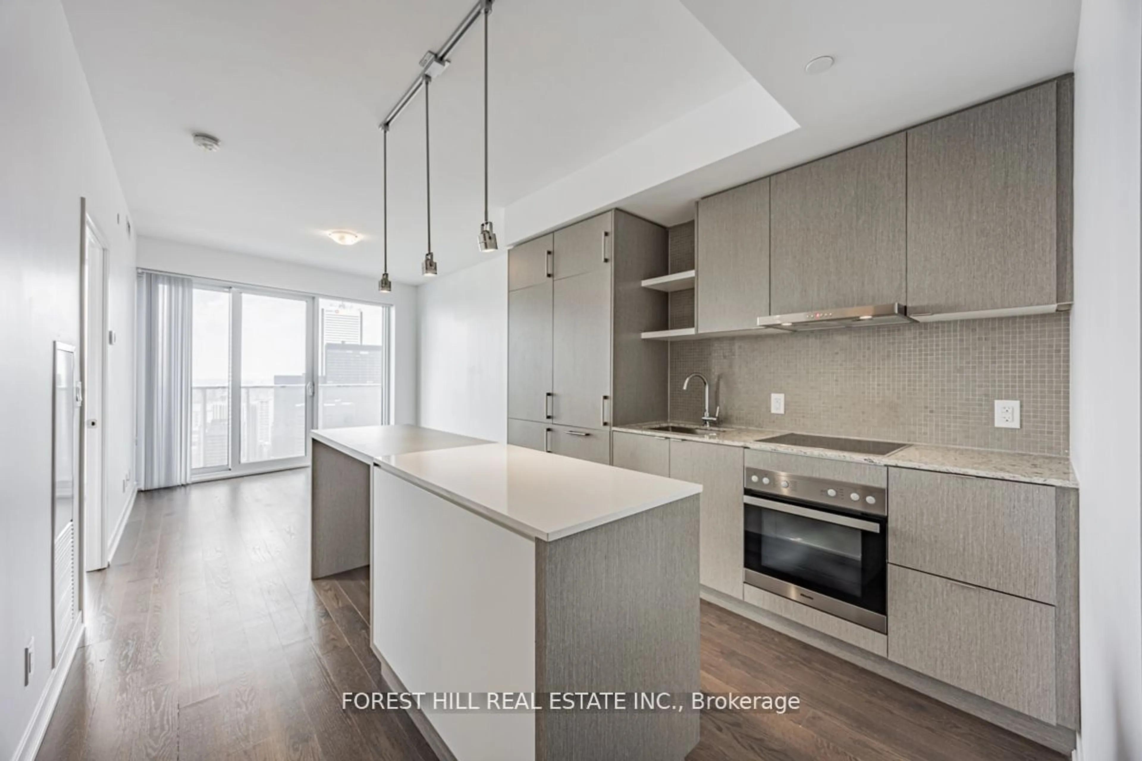 Open concept kitchen, unknown for 100 Harbour St #6403, Toronto Ontario M5J 0B5