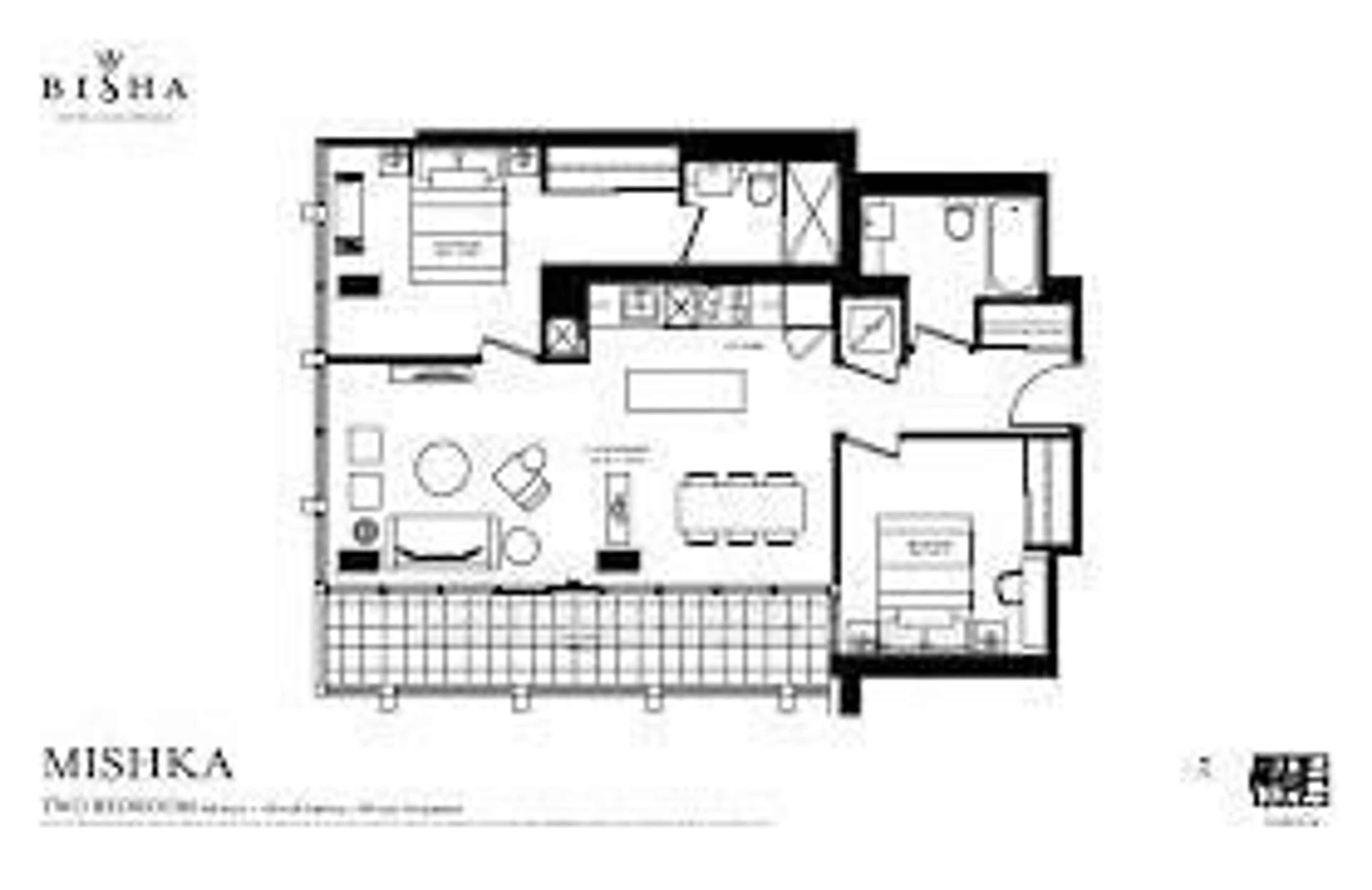 Floor plan for 88 Blue Jays Way #3309, Toronto Ontario M5V 2G3