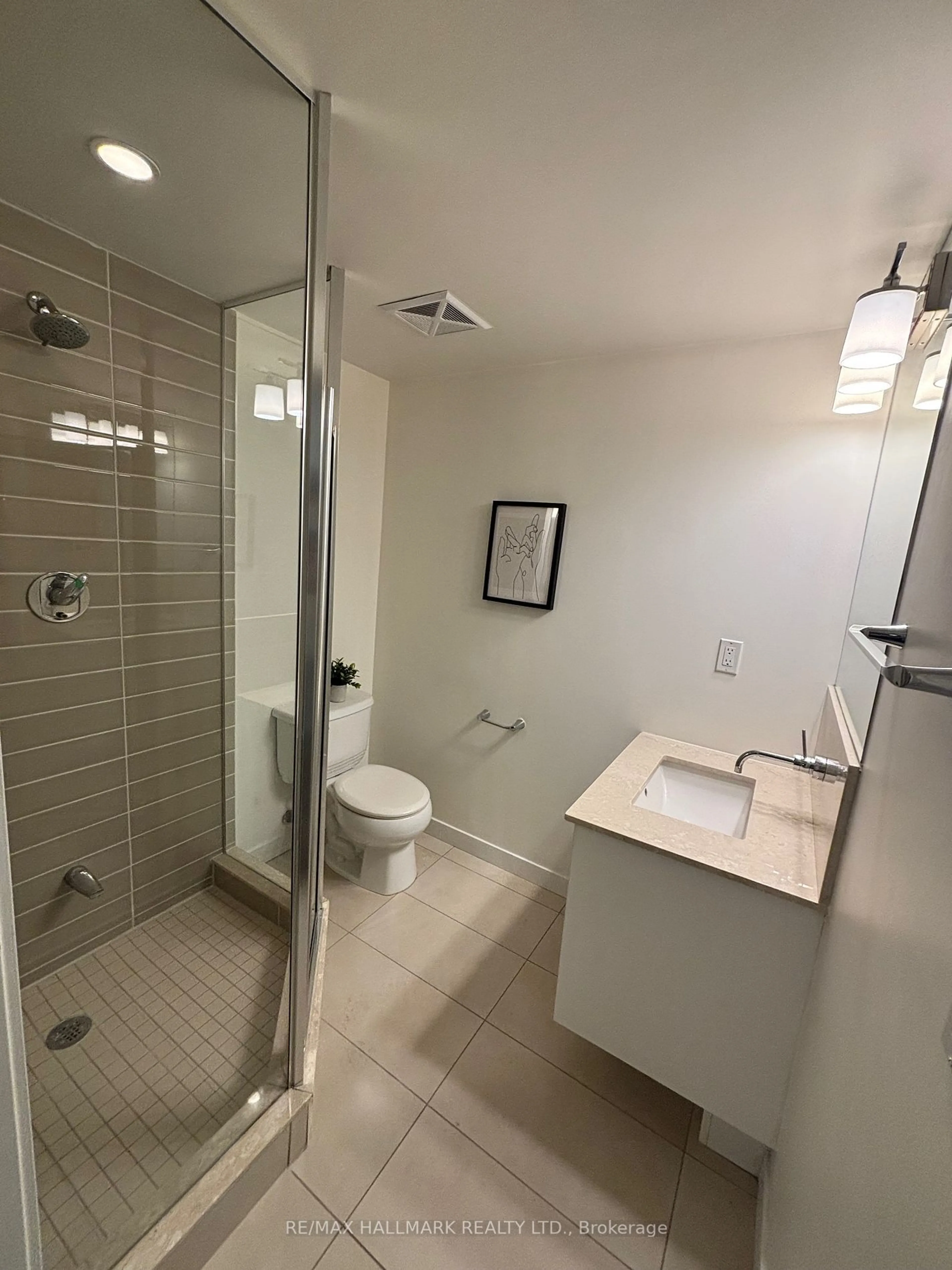 Standard bathroom, ceramic/tile floor for 59 East Liberty St #309, Toronto Ontario M6K 3R1