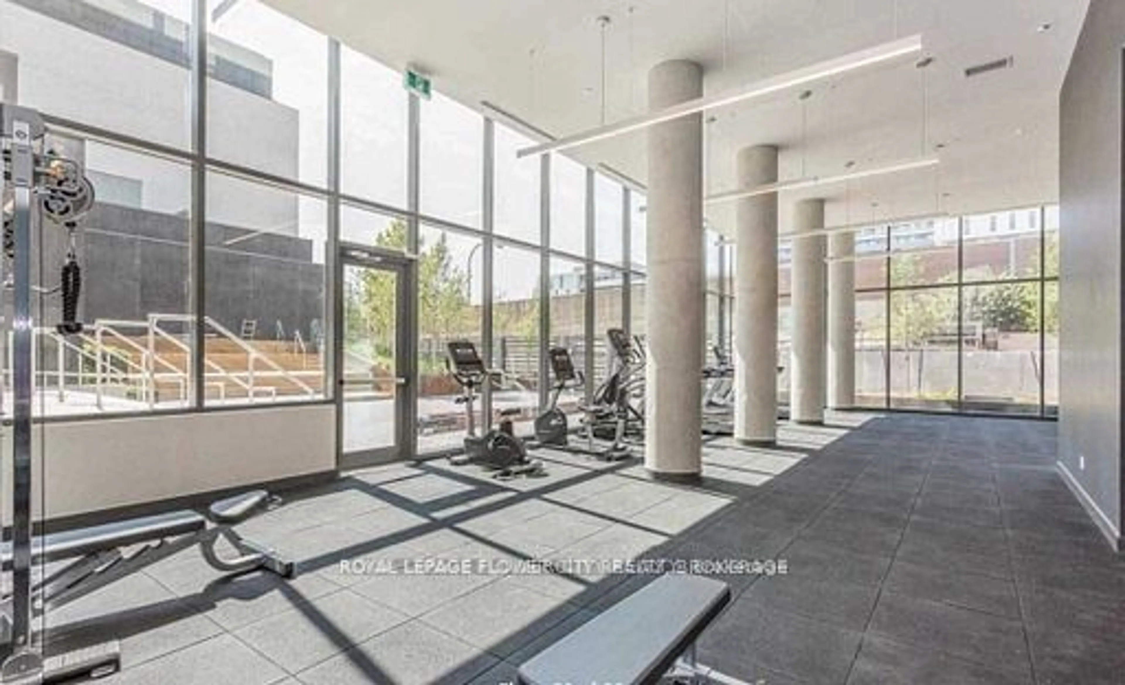 Gym or fitness room for 120 Varna Dr #1301, Toronto Ontario M6A 0B3