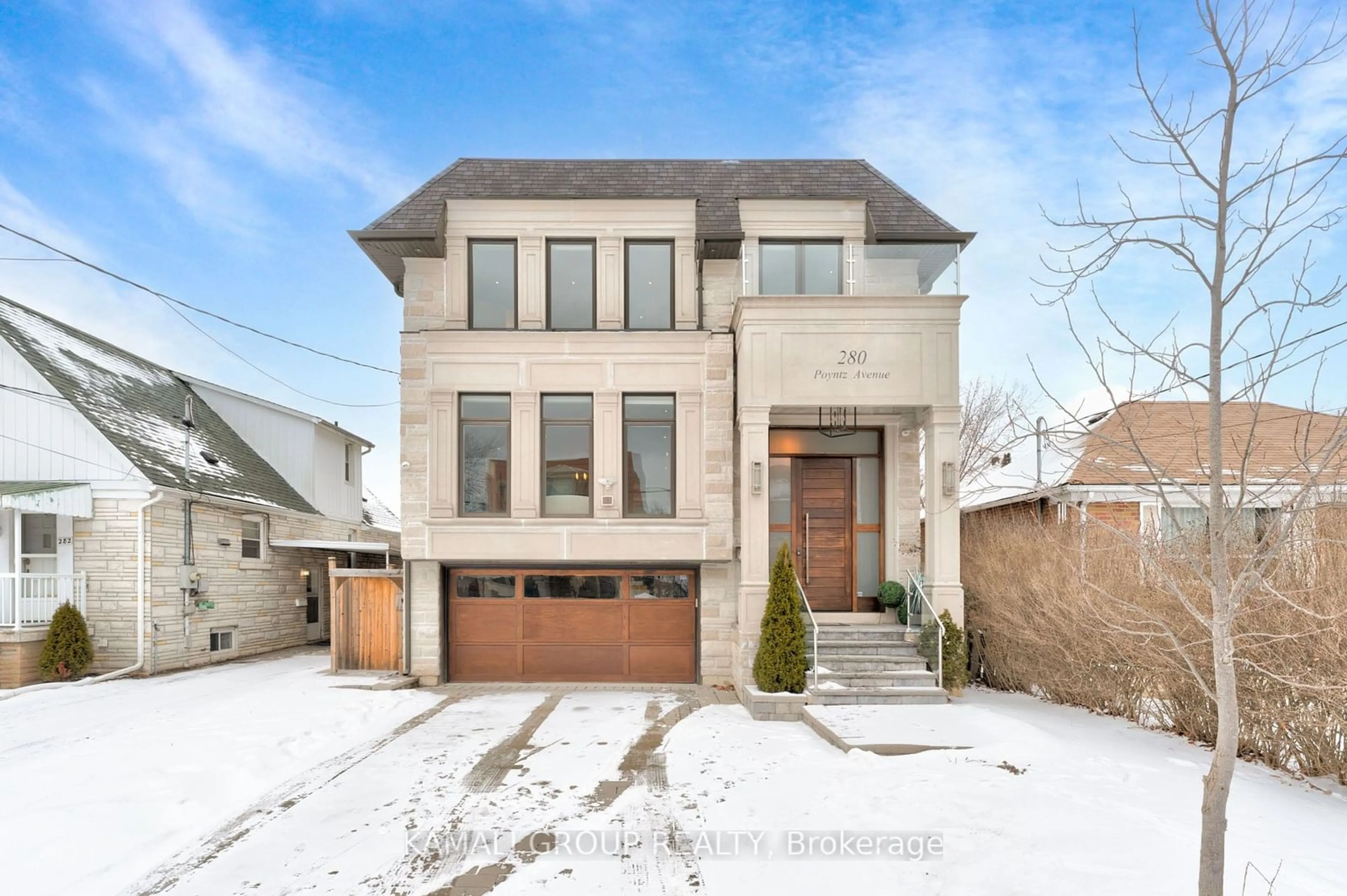 Home with brick exterior material, street for 280 Poyntz Ave, Toronto Ontario M2N 1J9