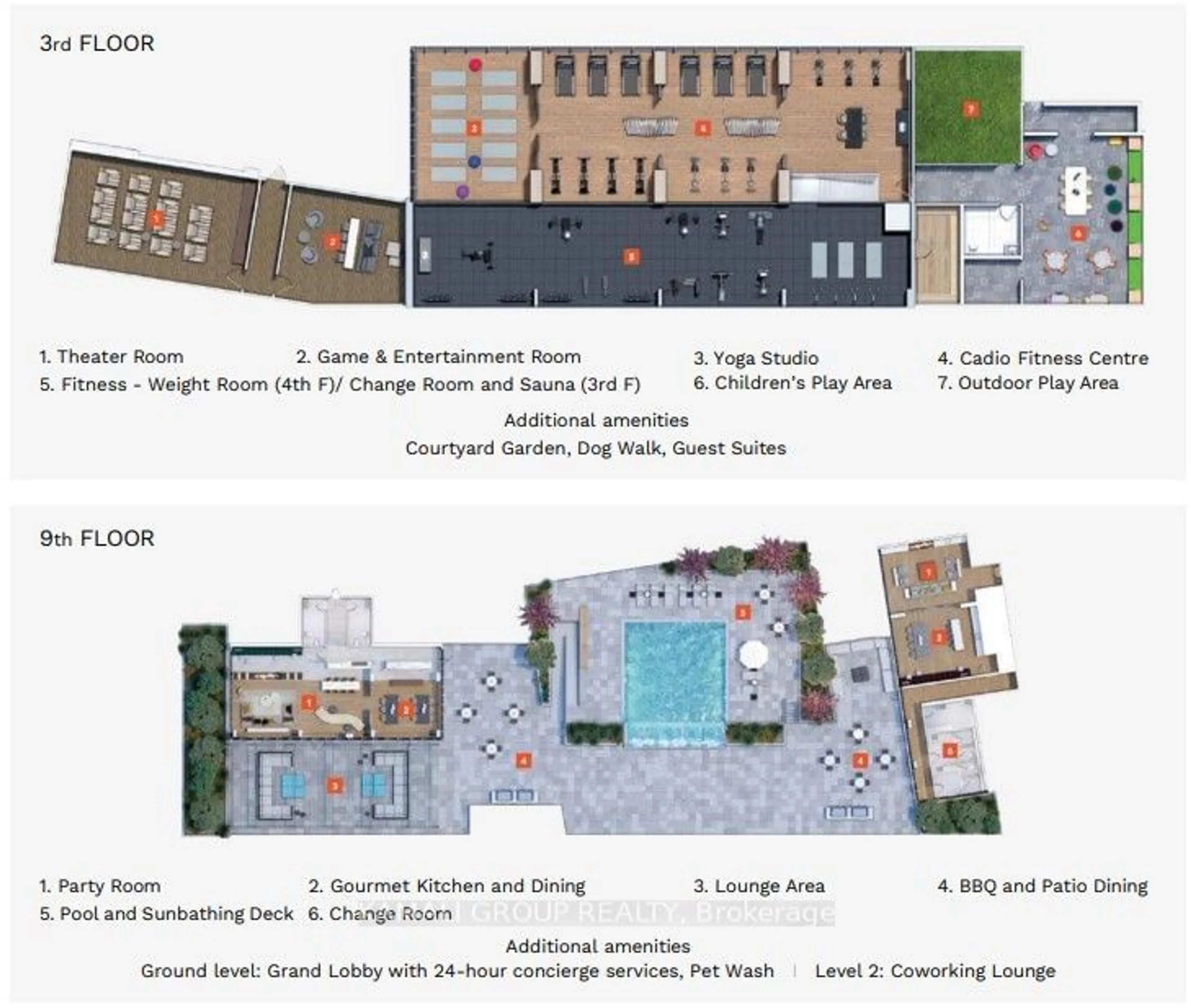 Floor plan for 8 Olympic Garden Dr #S709, Toronto Ontario M2M 0B9