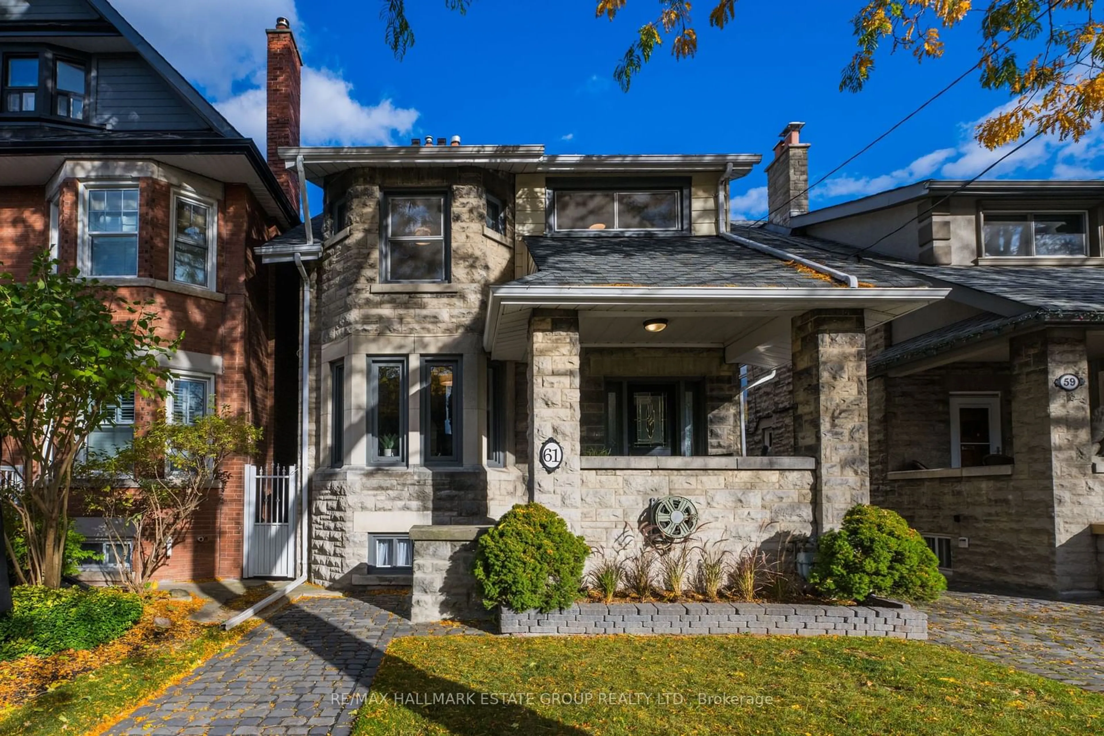 Home with brick exterior material, street for 61 Westmount Ave, Toronto Ontario M6H 3K2