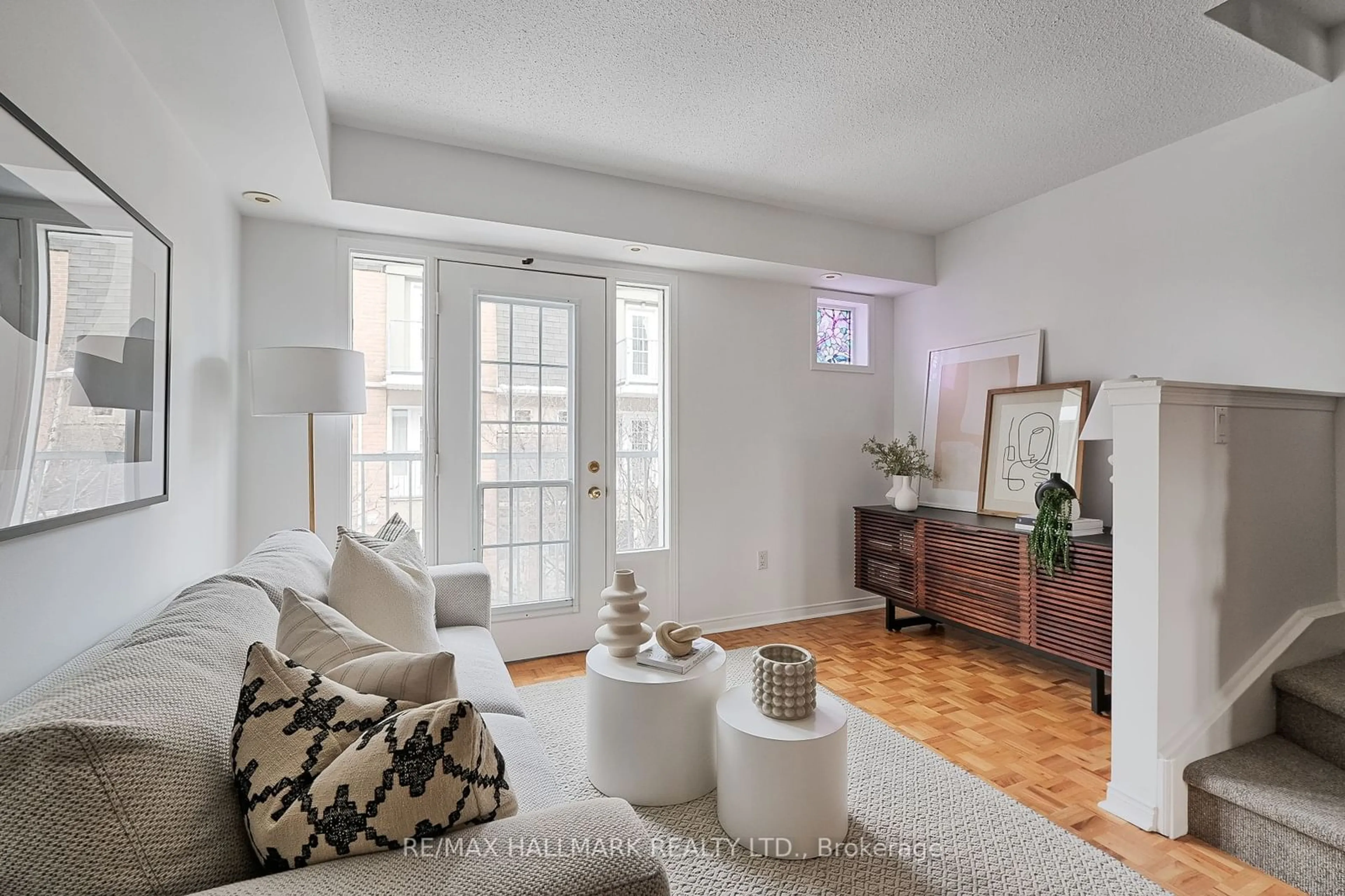 Living room with furniture, unknown for 30 Merchant Lane #225, Toronto Ontario M6P 4J6