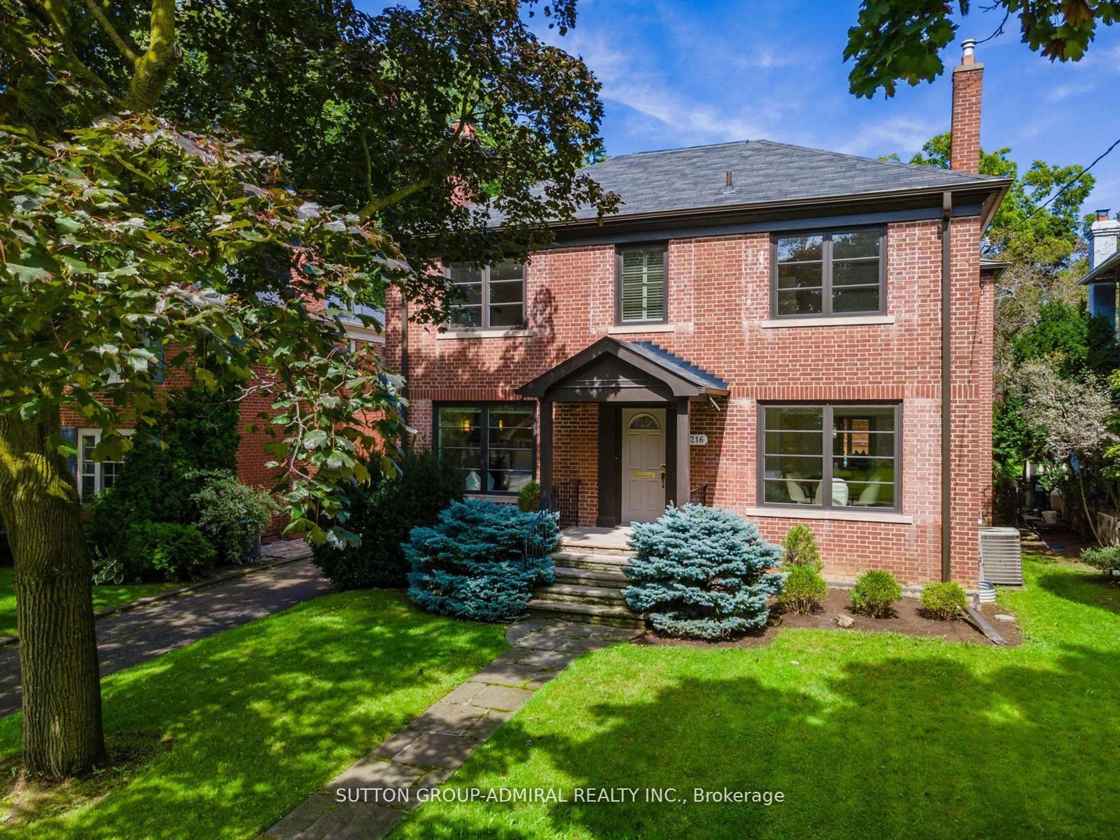 Home with brick exterior material, street for 216 Glencairn Ave, Toronto Ontario M4R 1N2