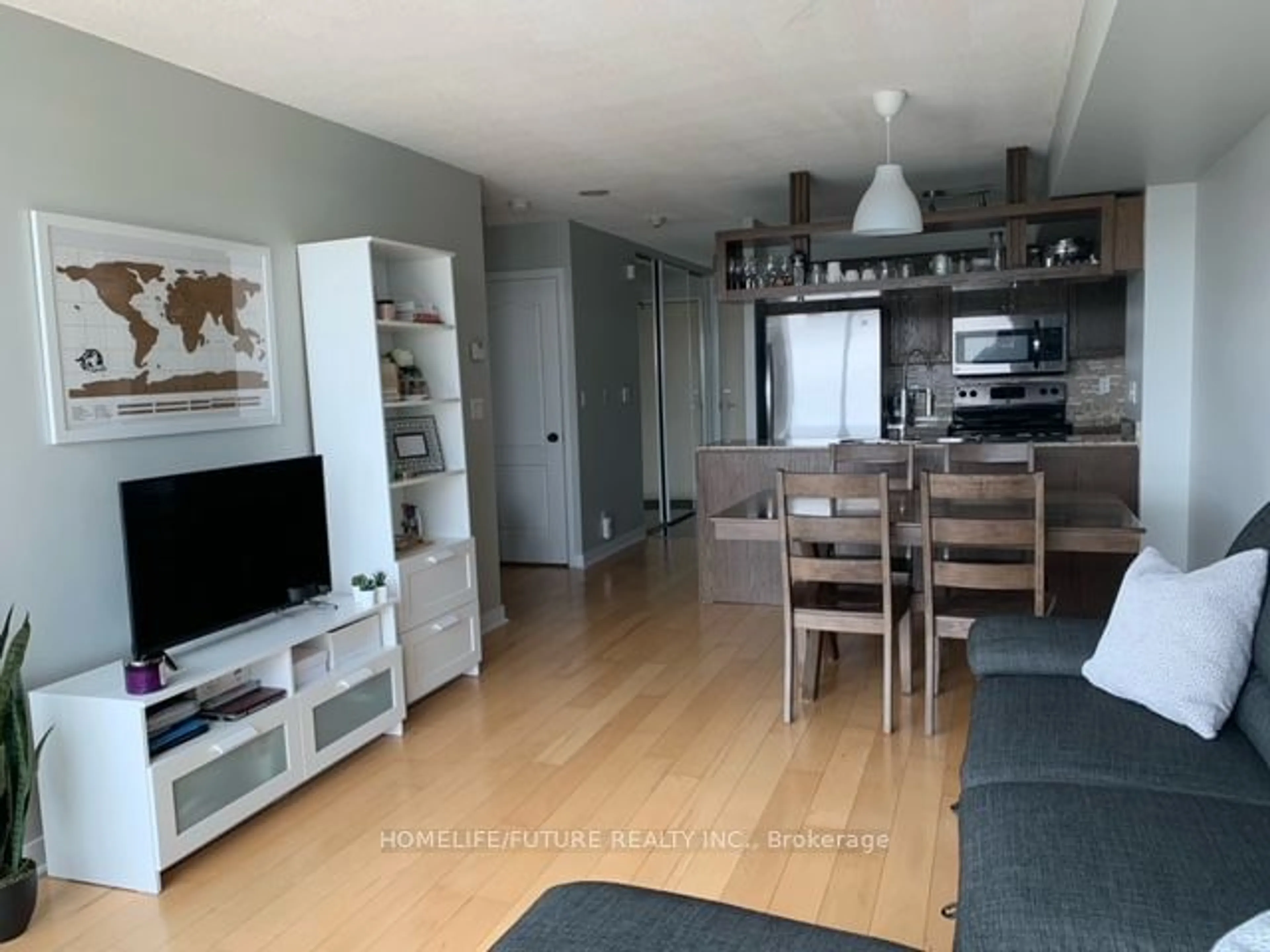 Living room with furniture, unknown for 81 Navy Wharf Crt #1701, Toronto Ontario M5V 3S2