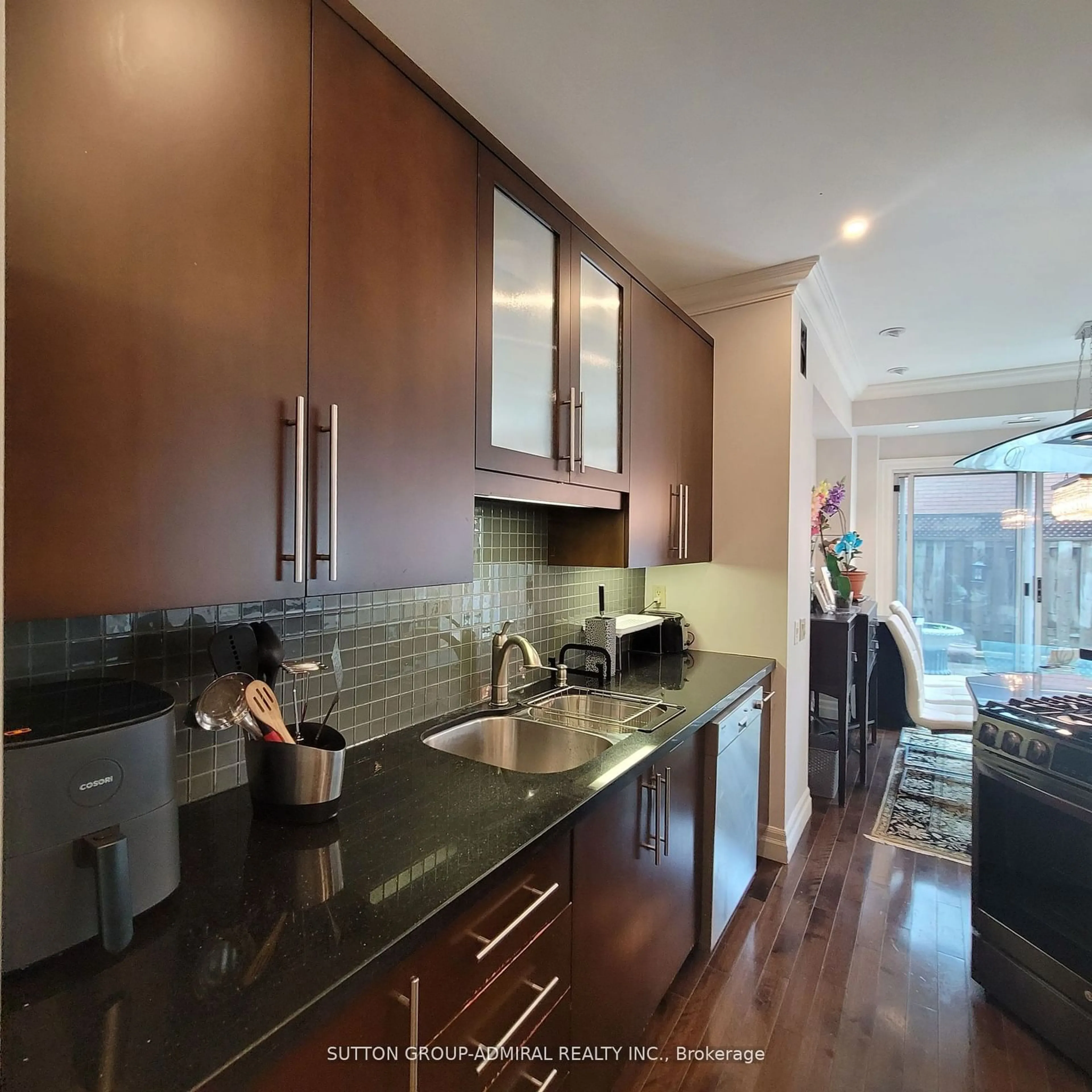 Contemporary kitchen, ceramic/tile floor for 890 Sheppard Ave #114, Toronto Ontario M3H 6B9