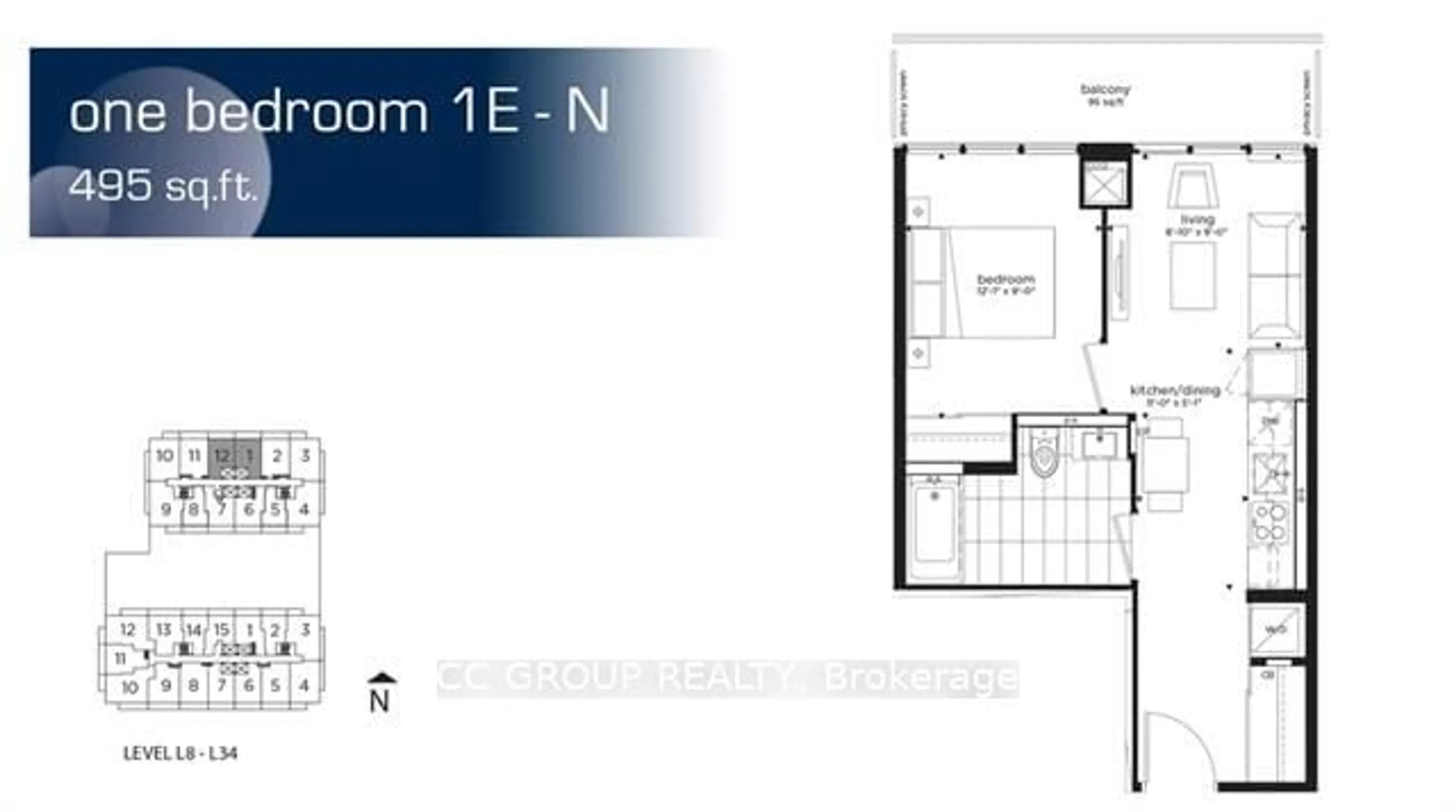 Floor plan for 99 Broadway Ave #901, Toronto Ontario M4P 0E3