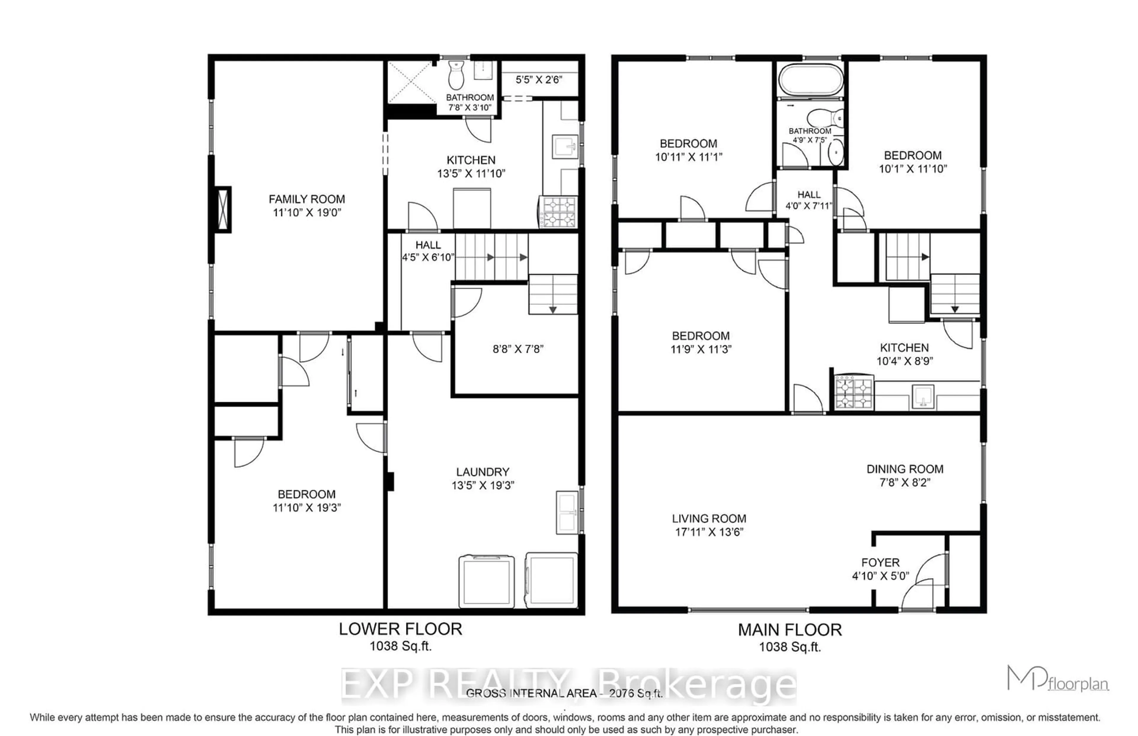 Floor plan for 175 Park Home Ave, Toronto Ontario M2N 1W7