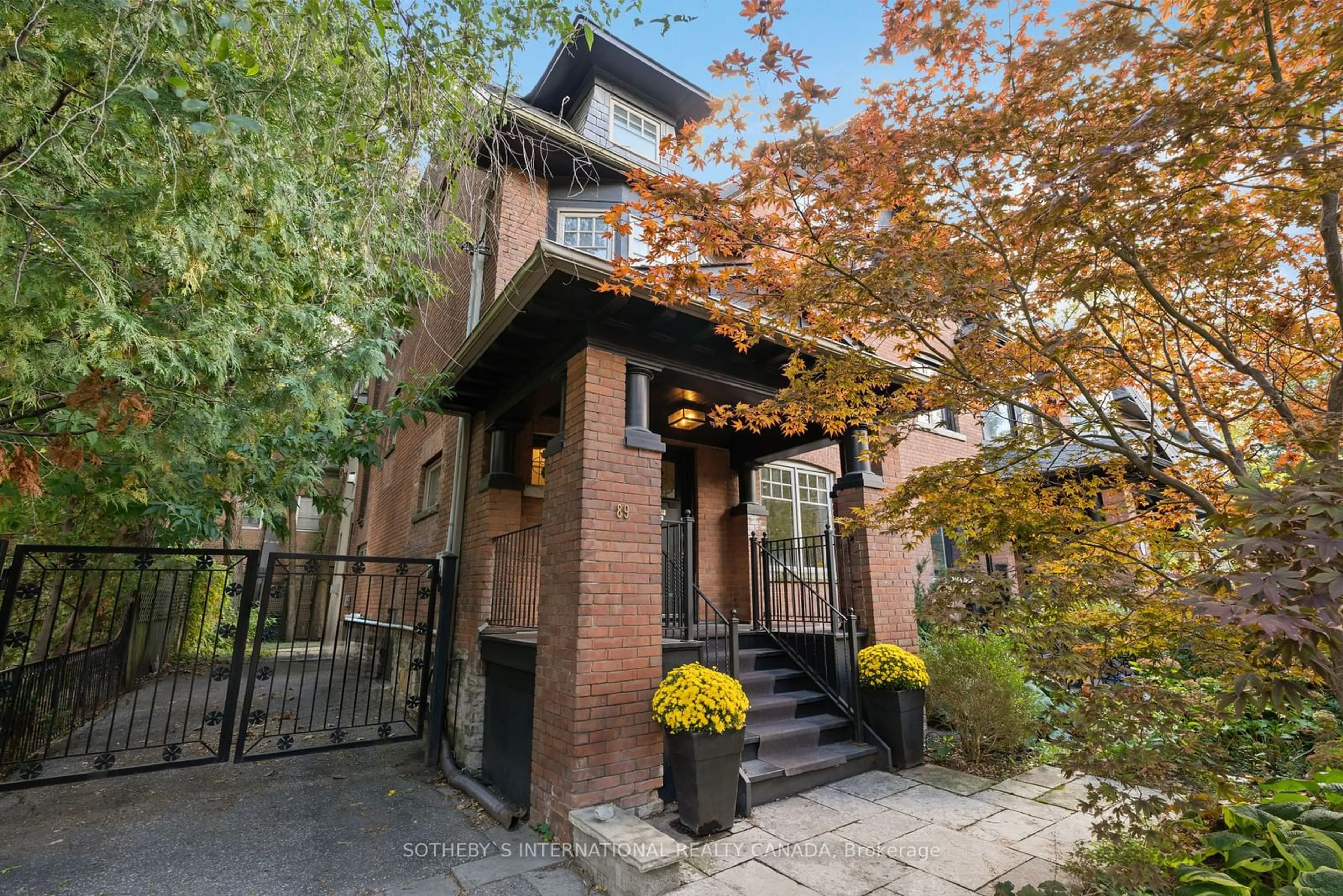 Home with brick exterior material, street for 89 Bernard Ave, Toronto Ontario M5R 1R8