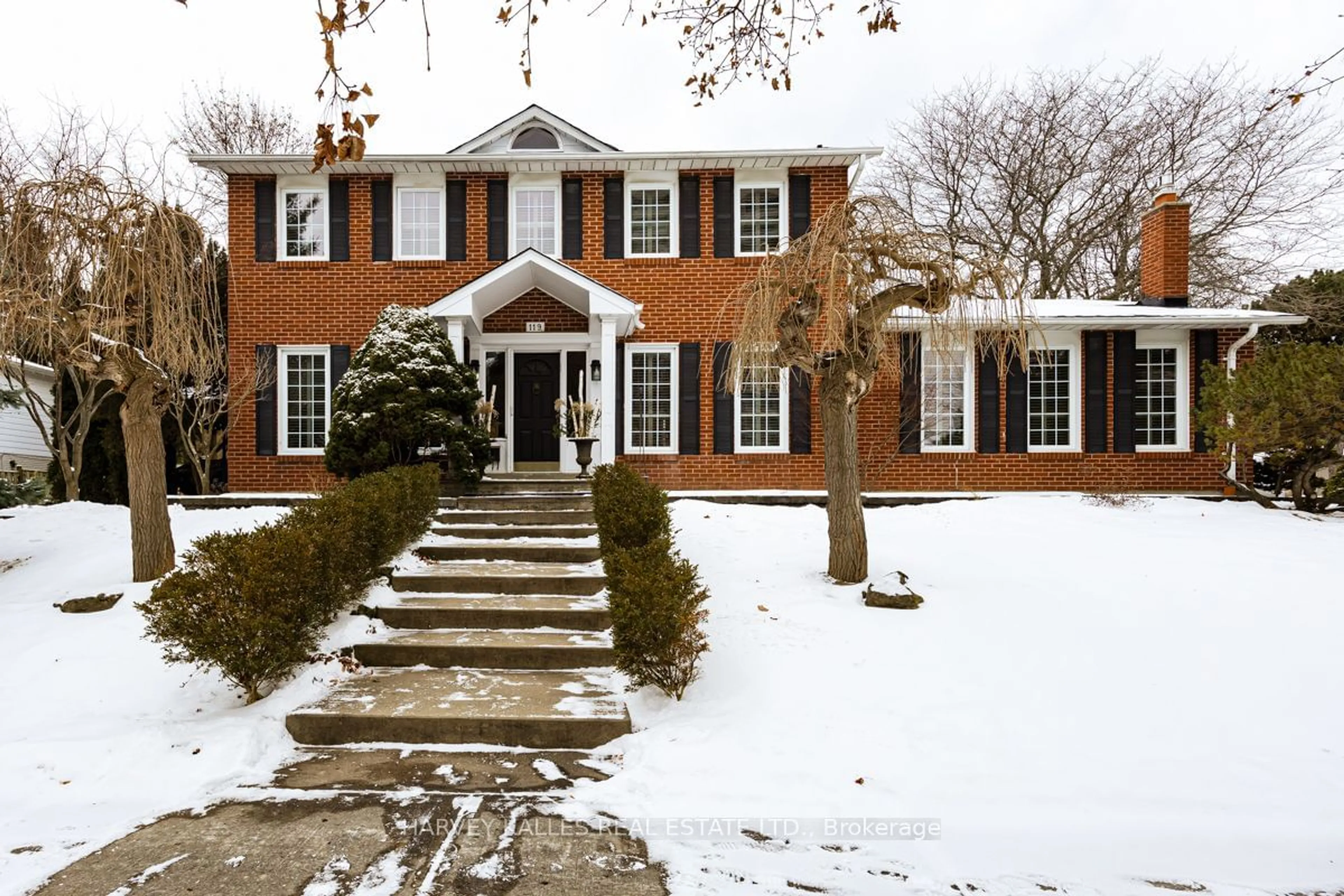 Home with brick exterior material, street for 119 Abbeywood Tr, Toronto Ontario M3B 3B6