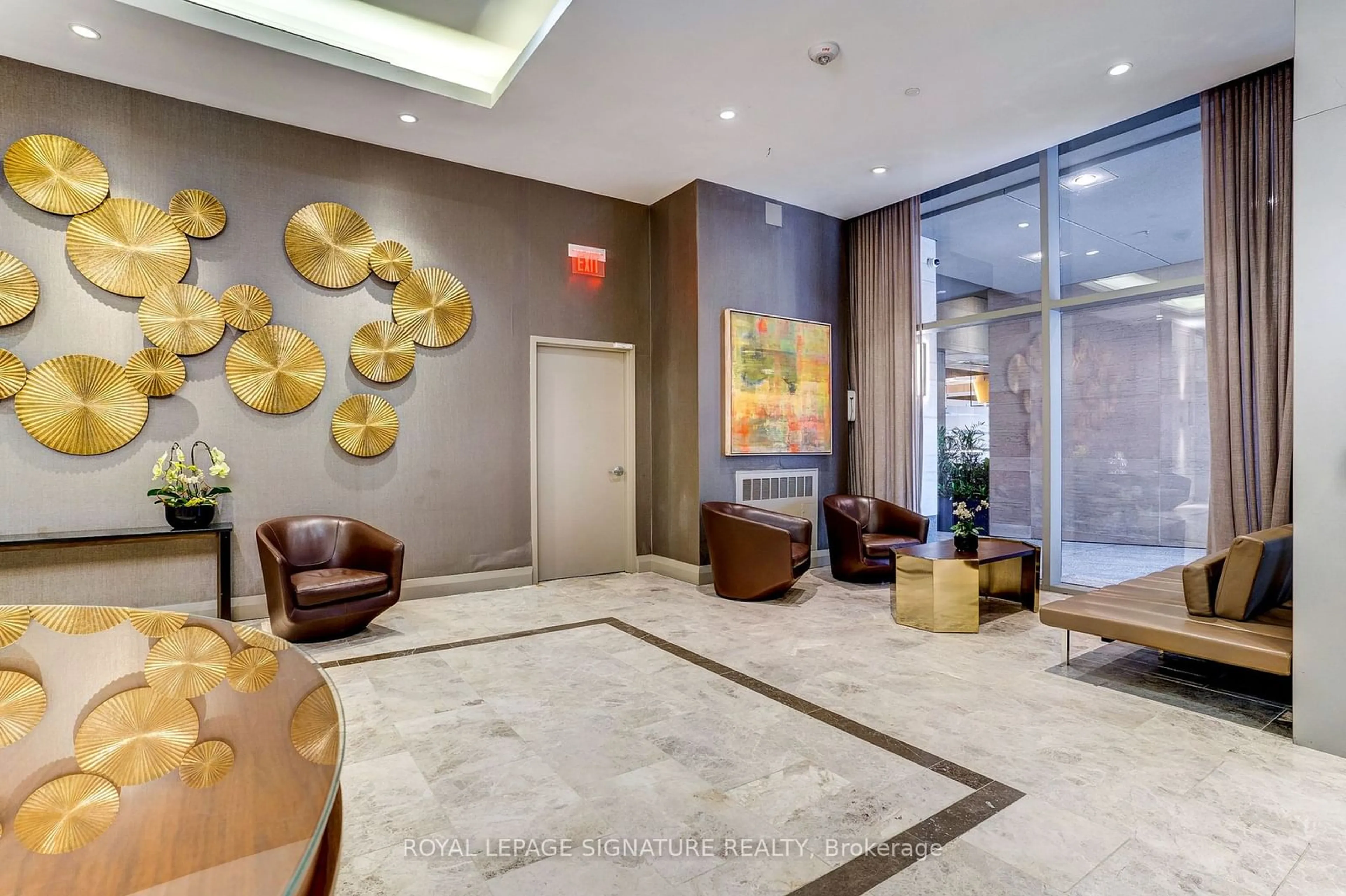 Lobby for 155 Yorkville Ave #1218, Toronto Ontario M5R 0B4