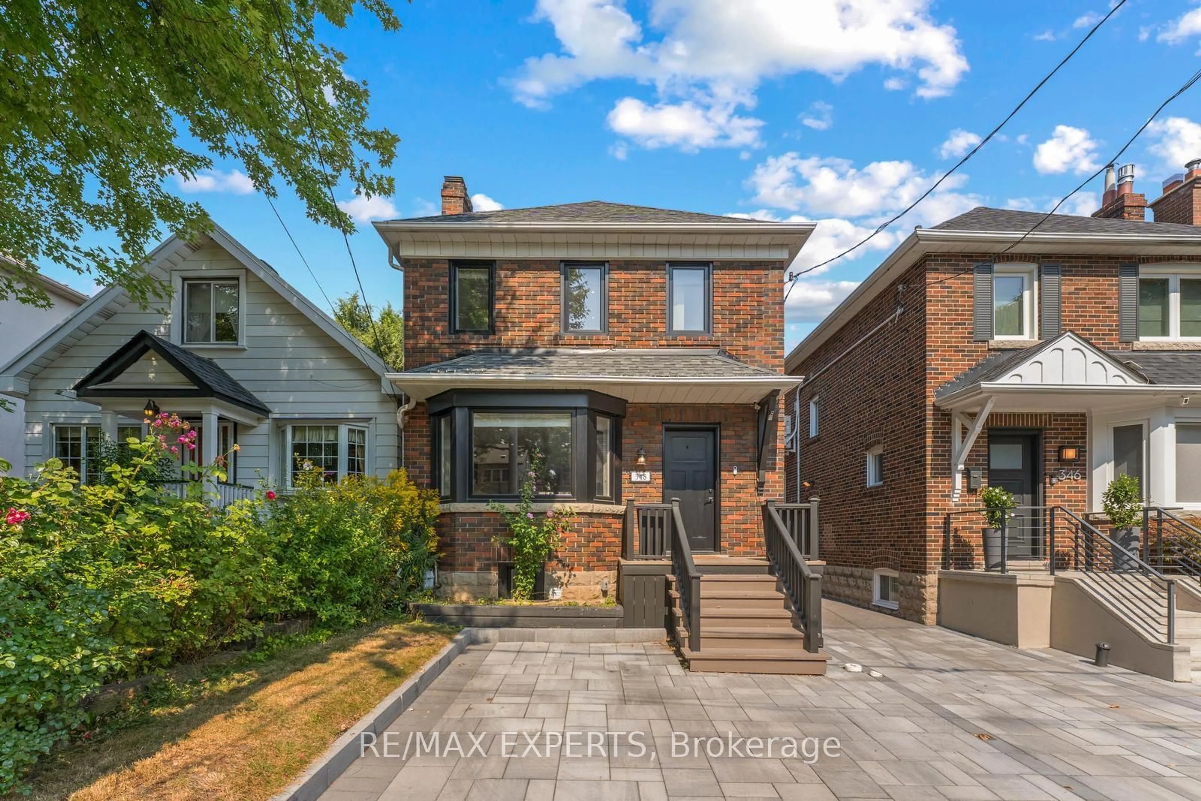 Home with brick exterior material, street for 348 Old Orchard Grve, Toronto Ontario M5M 2E8