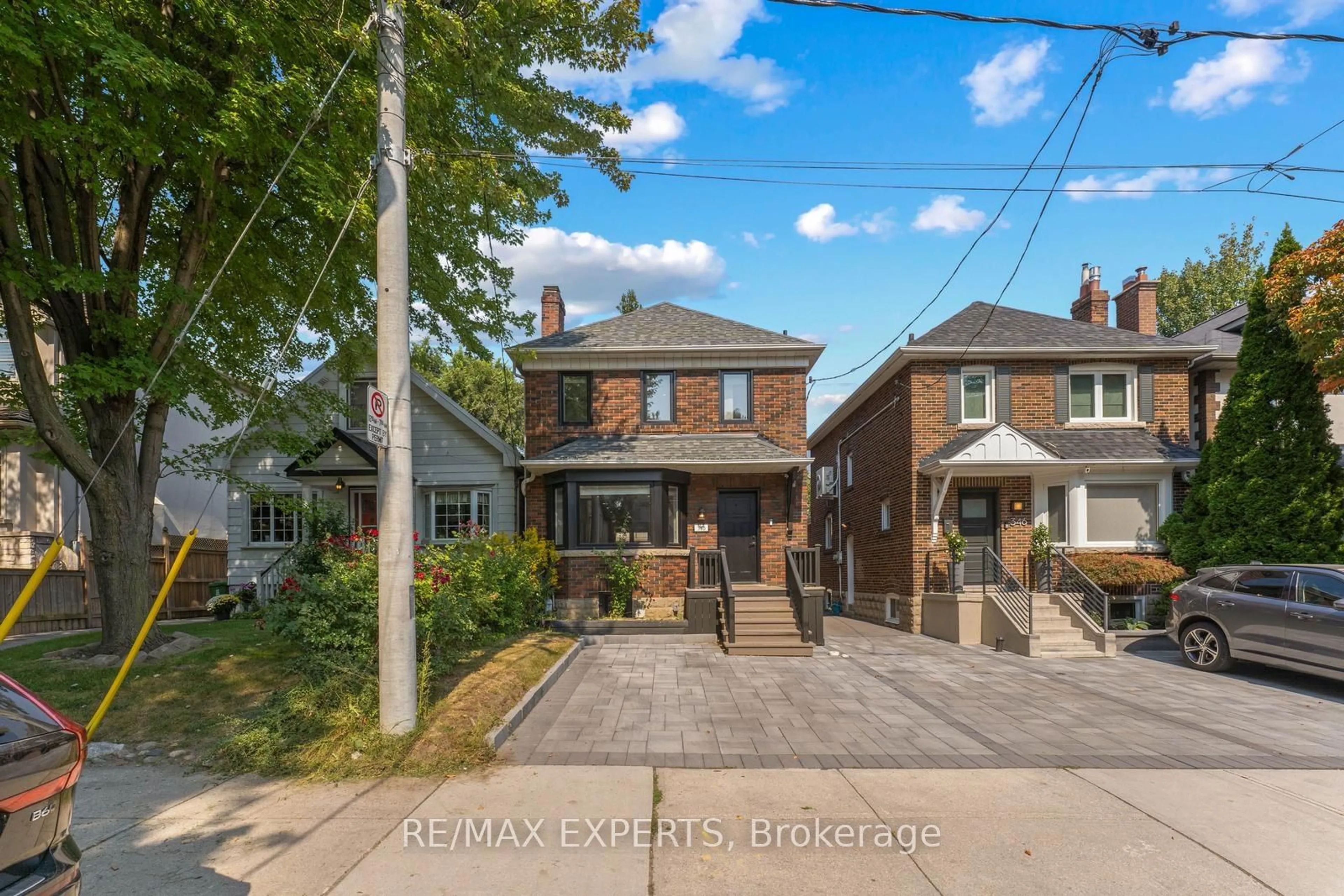 Home with brick exterior material, street for 348 Old Orchard Grve, Toronto Ontario M5M 2E8