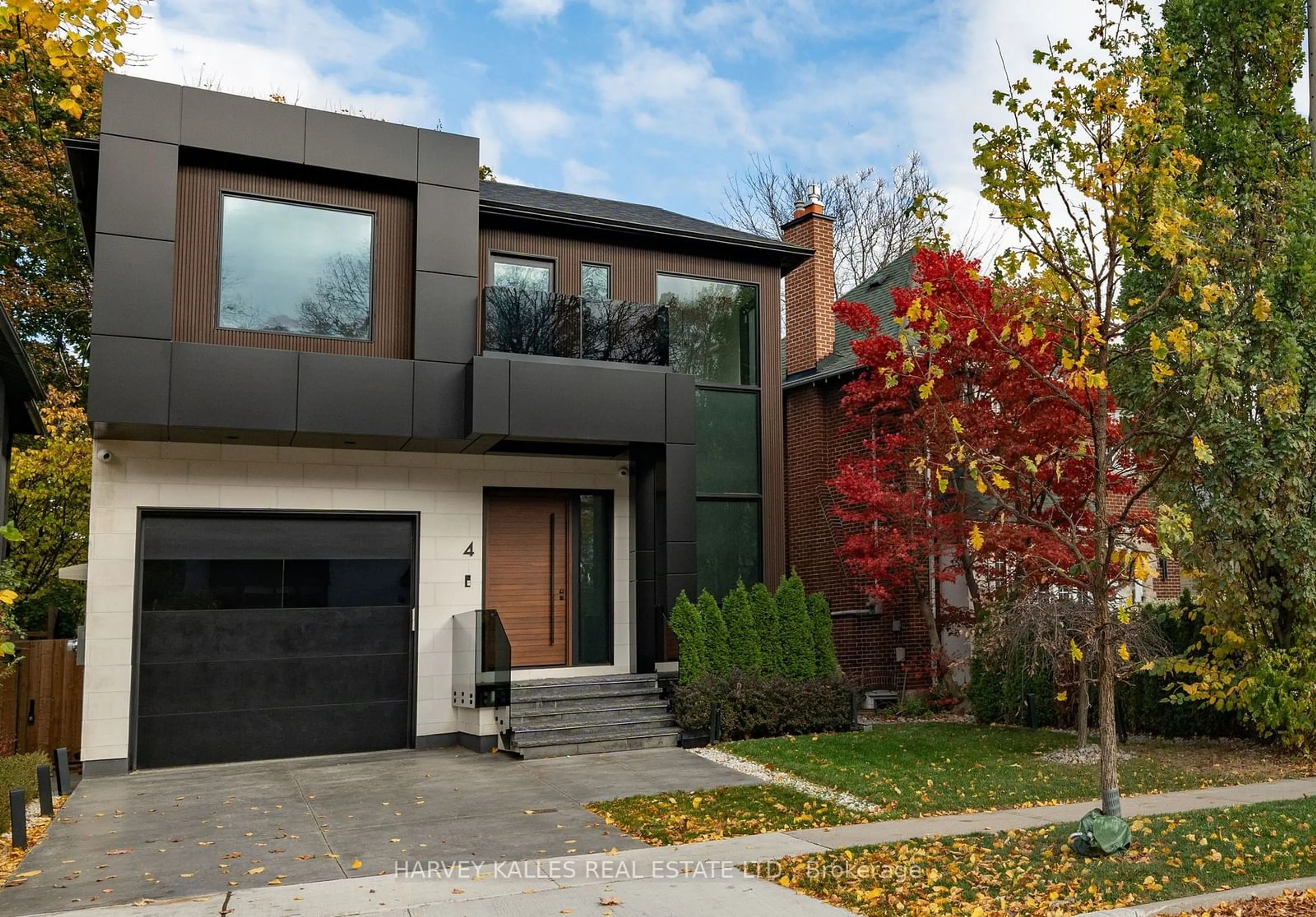 Home with brick exterior material, street for 4 Douglas Cres, Toronto Ontario M4W 2E7