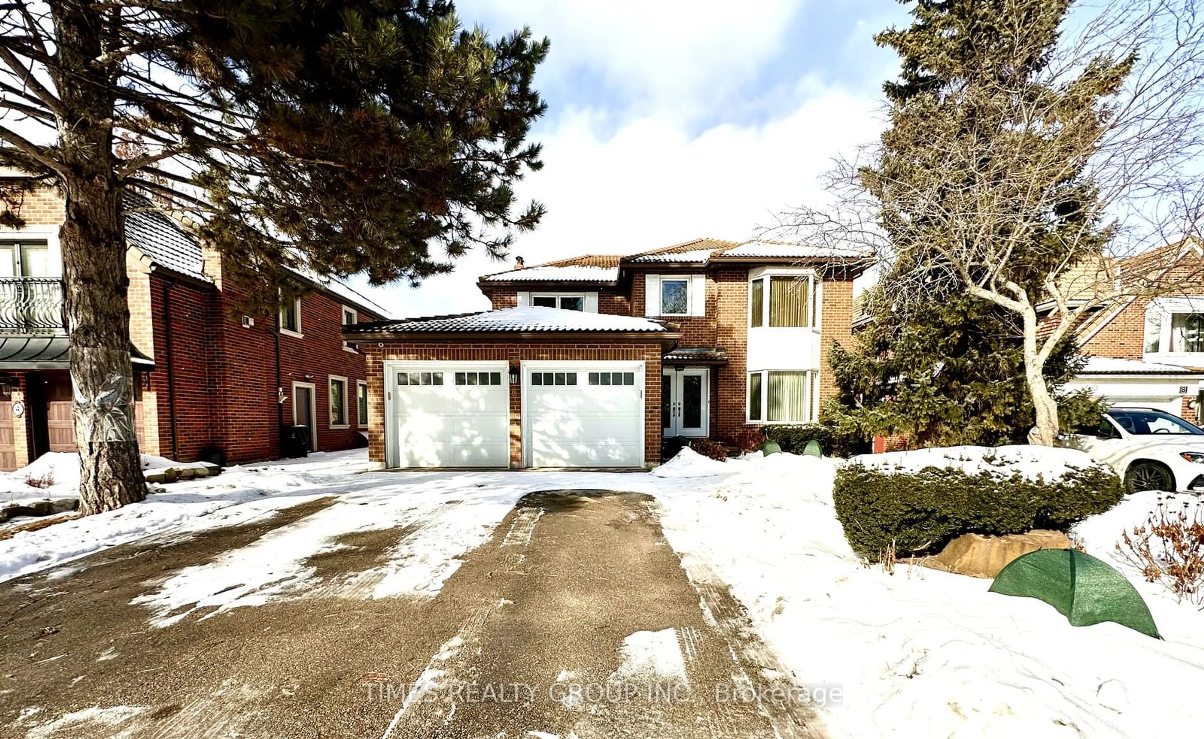 Home with brick exterior material, street for 6 Carriage Lane, Toronto Ontario M2R 3V6