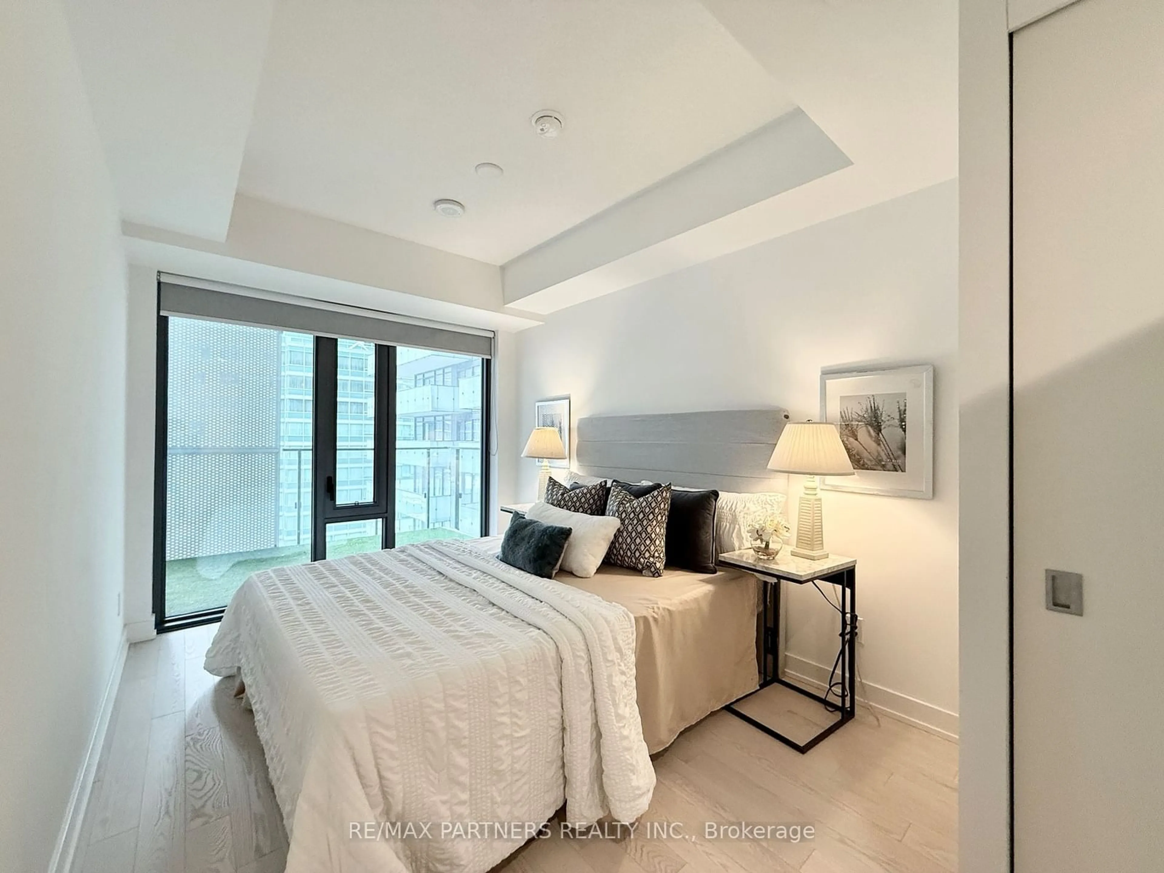 Bedroom with bed, unknown for 25 Richmond St #1606, Toronto Ontario M5C 0A6