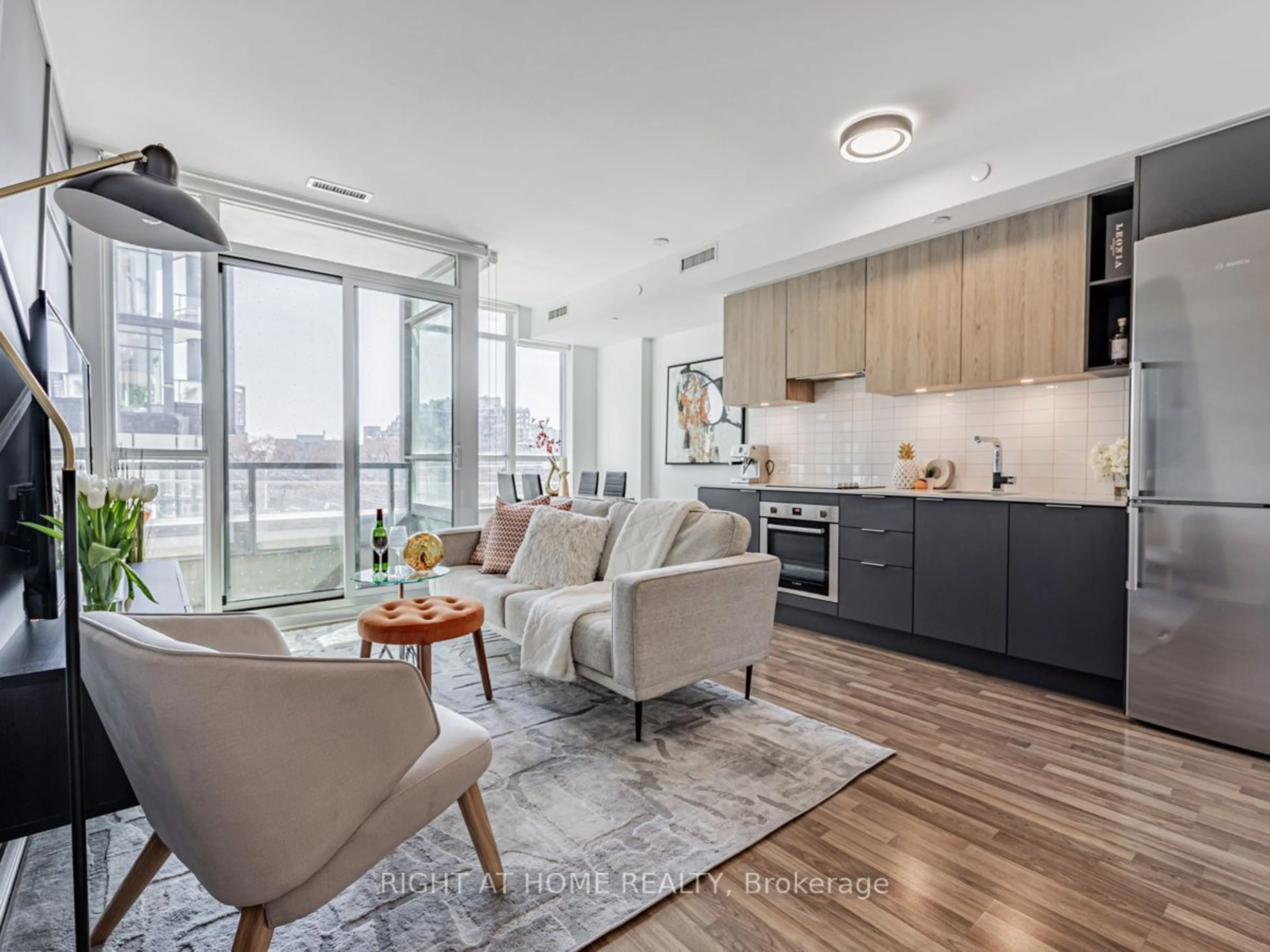 Open concept kitchen, unknown for 120 Parliament St #413, Toronto Ontario M5A 0N6