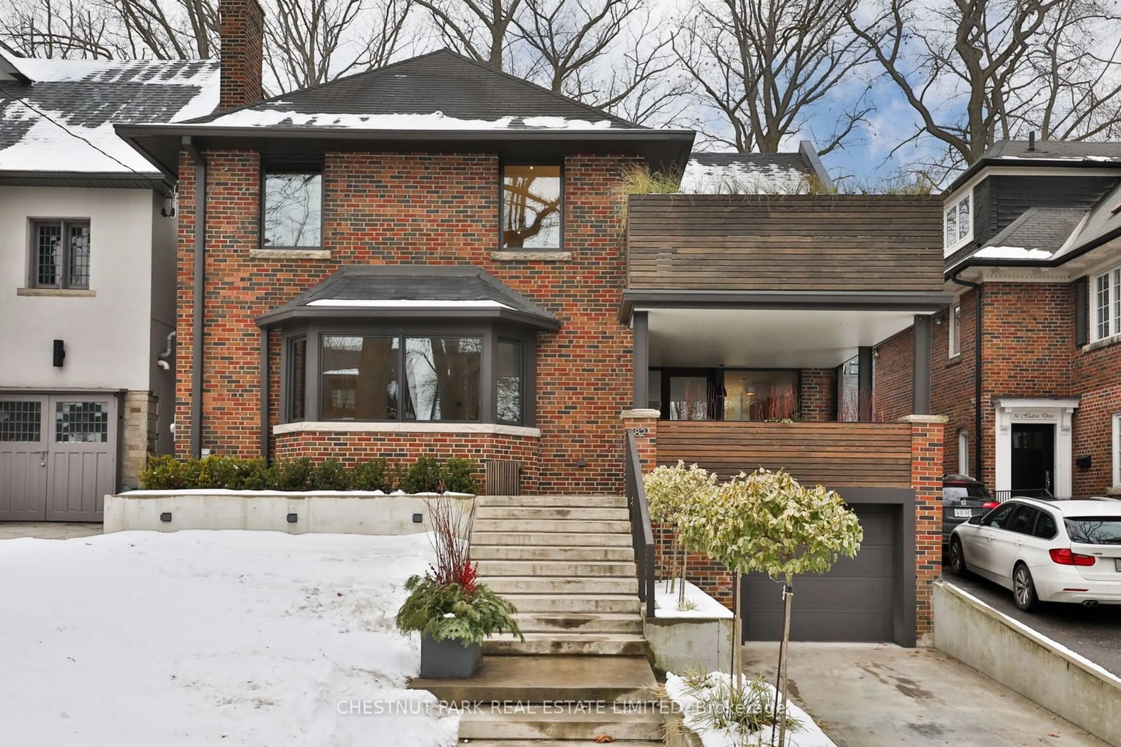 Home with brick exterior material, street for 82 Hudson Dr, Toronto Ontario M4T 2K3