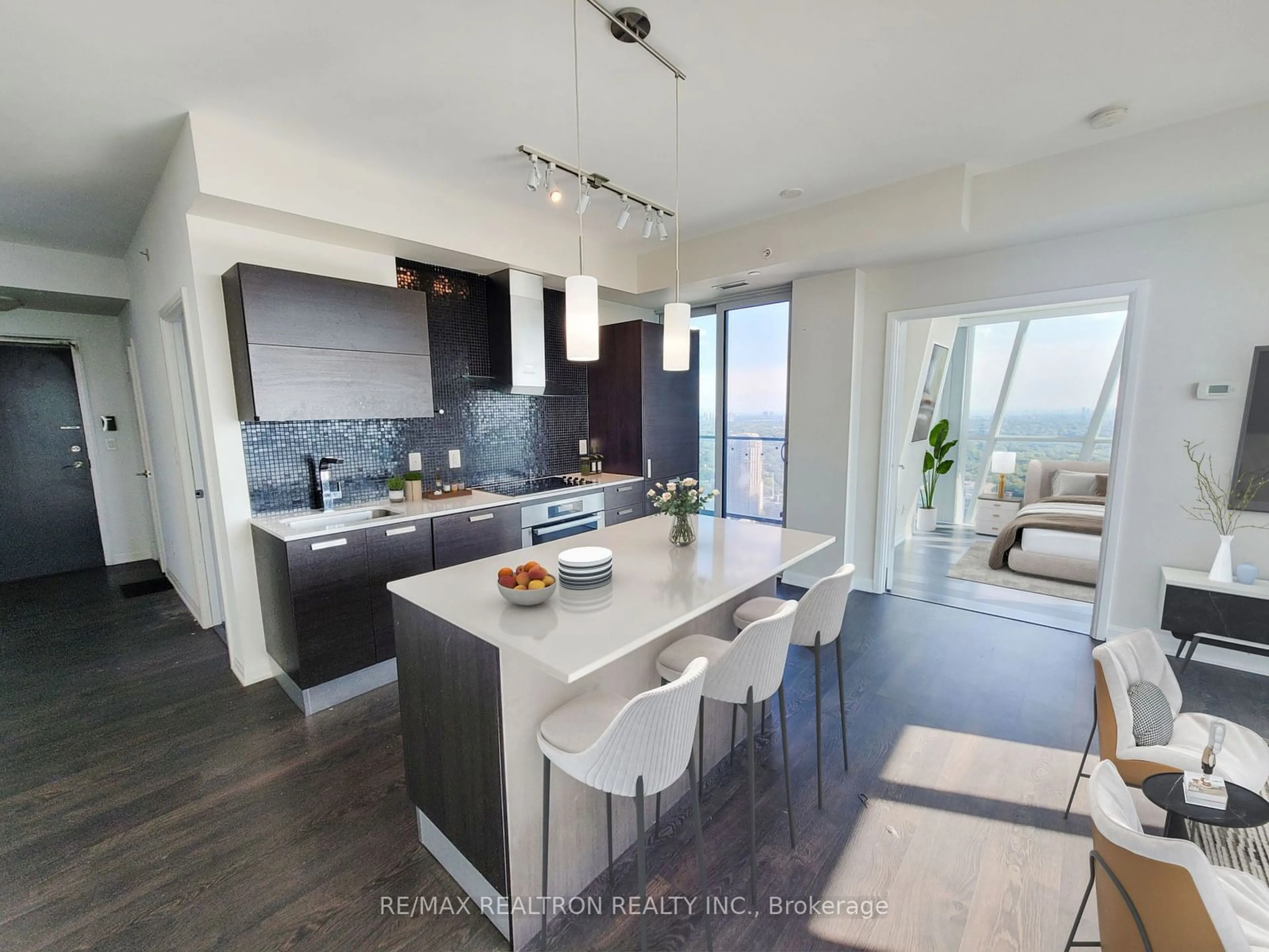 Open concept kitchen, unknown for 9 Bogert Ave #4103, Toronto Ontario M2N 0H3