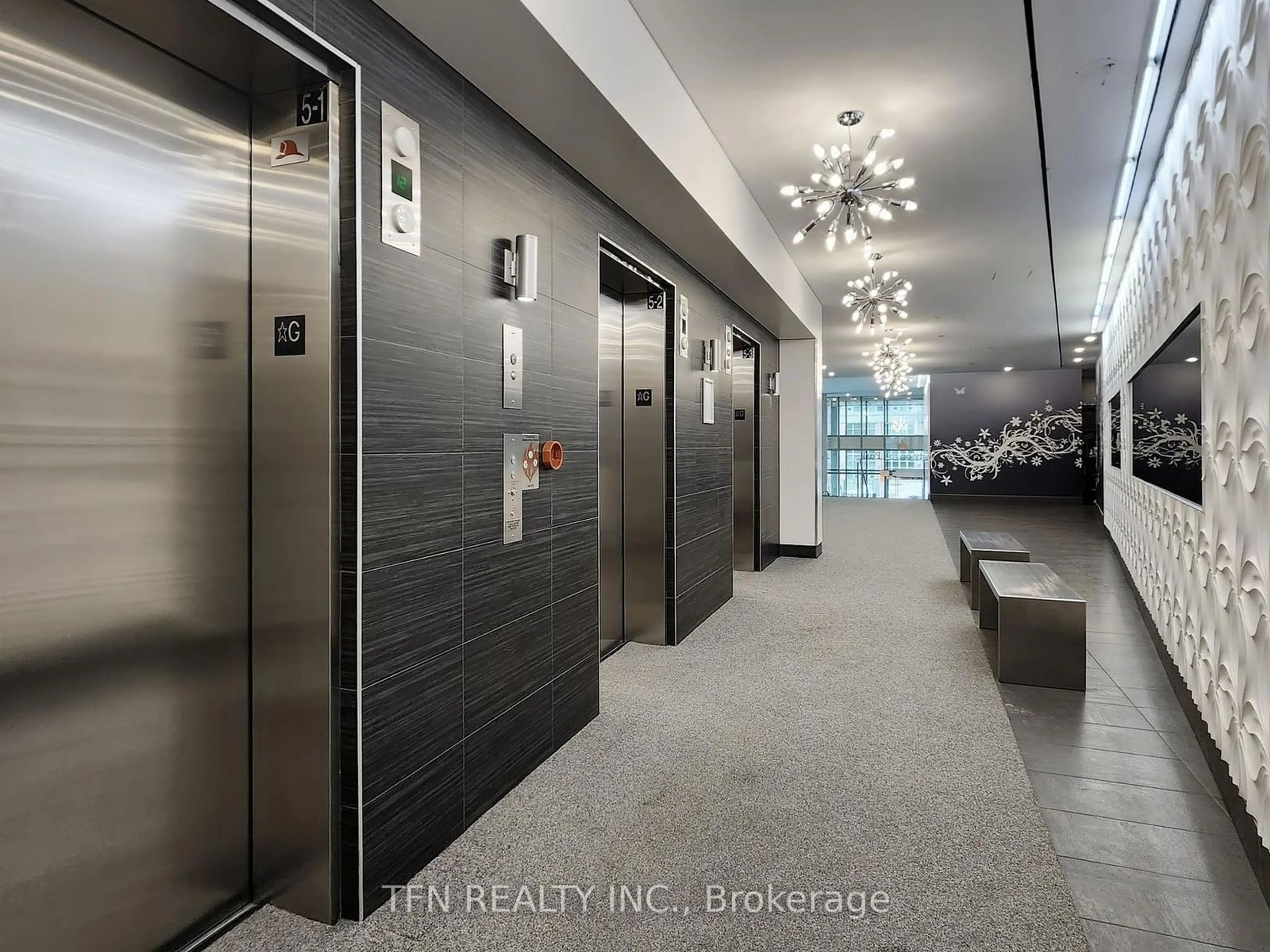 Indoor foyer for 69 Lynn Williams St #204, Toronto Ontario M6K 3R7